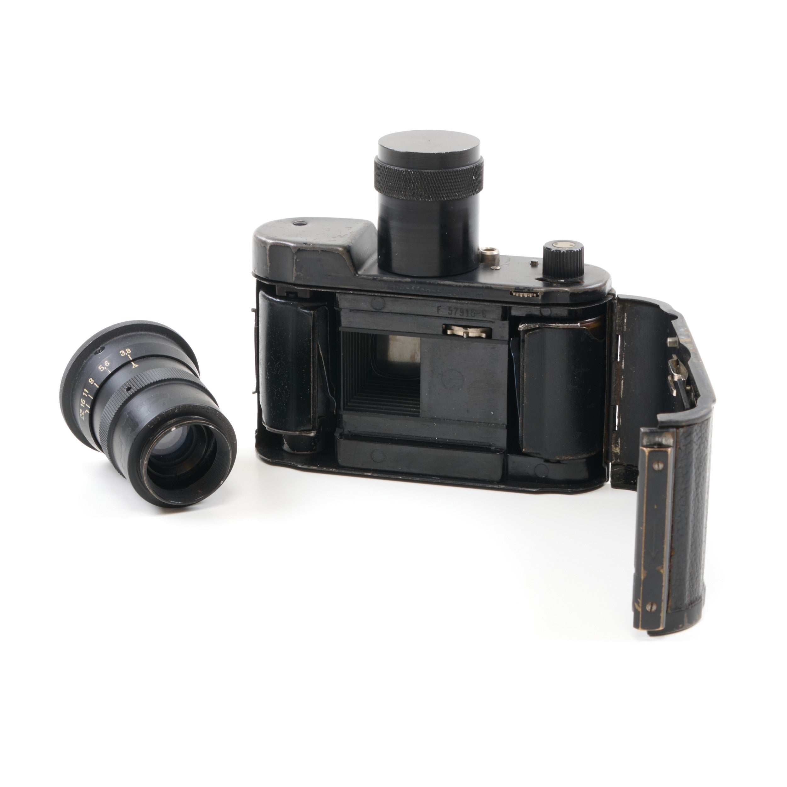 Robot II Luftwaffen-Eigentum + Schneider-Kreuznach 75mm f3.8 Tele-Xenar Luftwaffen-Eigentum