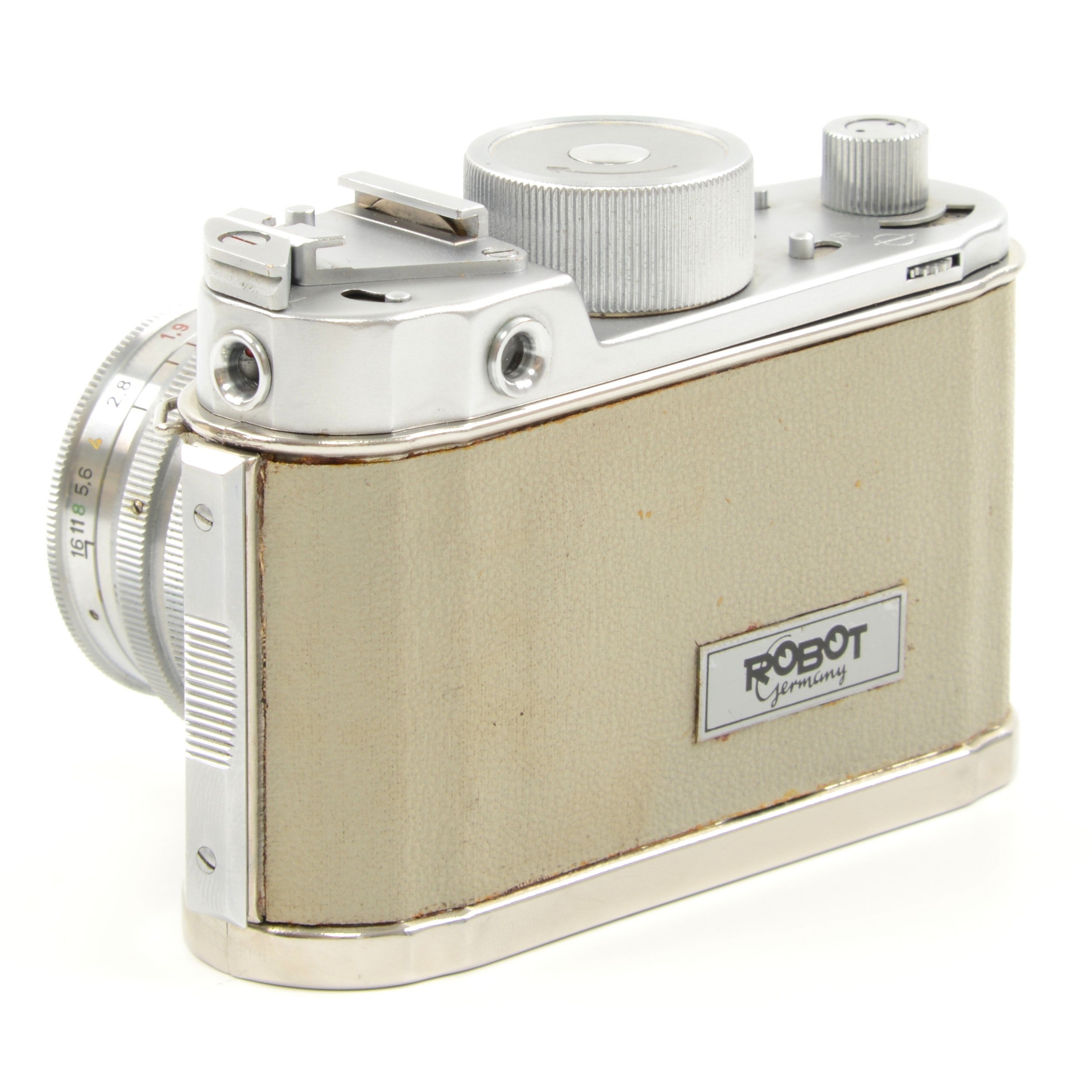 Robot Star I Beige Ivory Leather