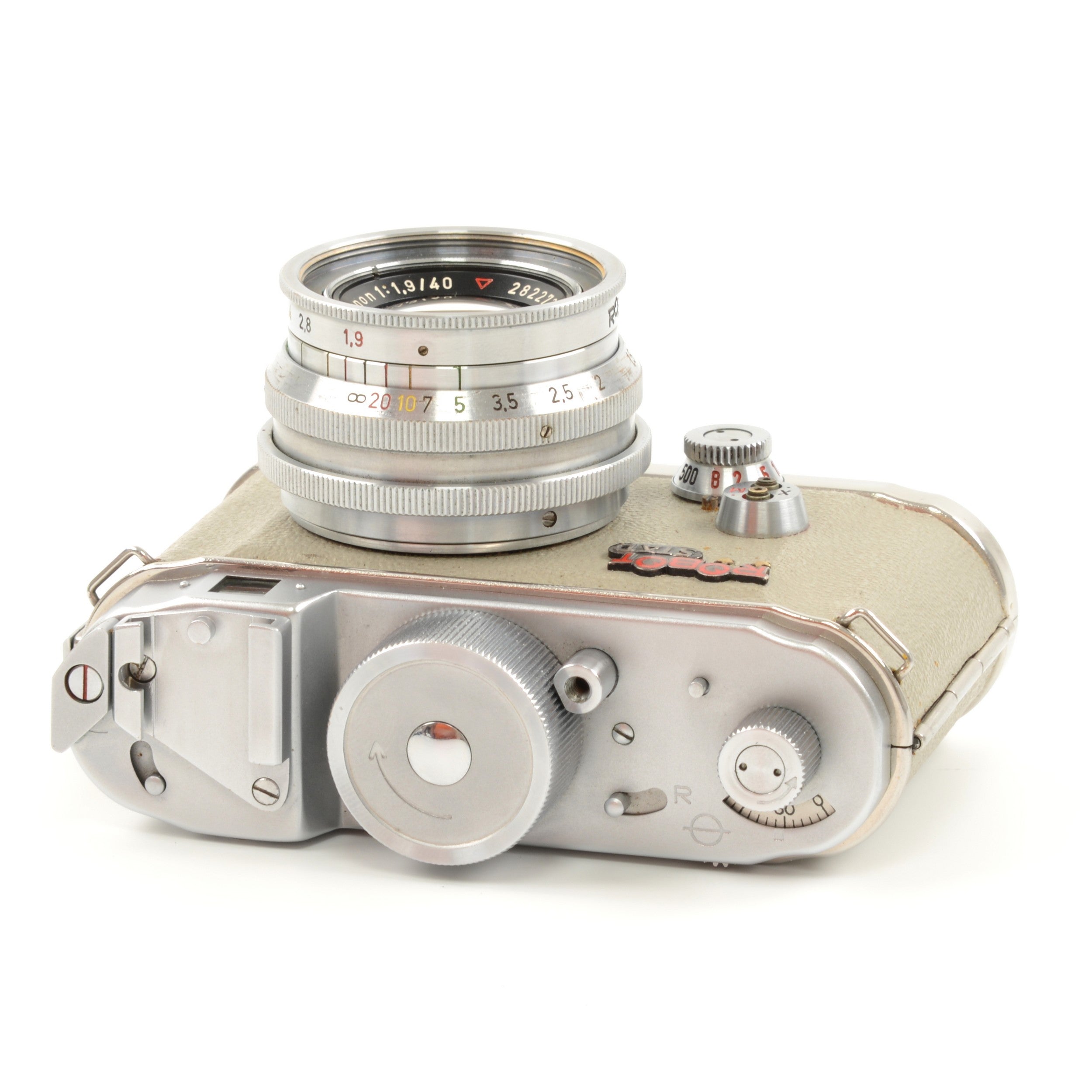 Robot Star I Beige Ivory Leather