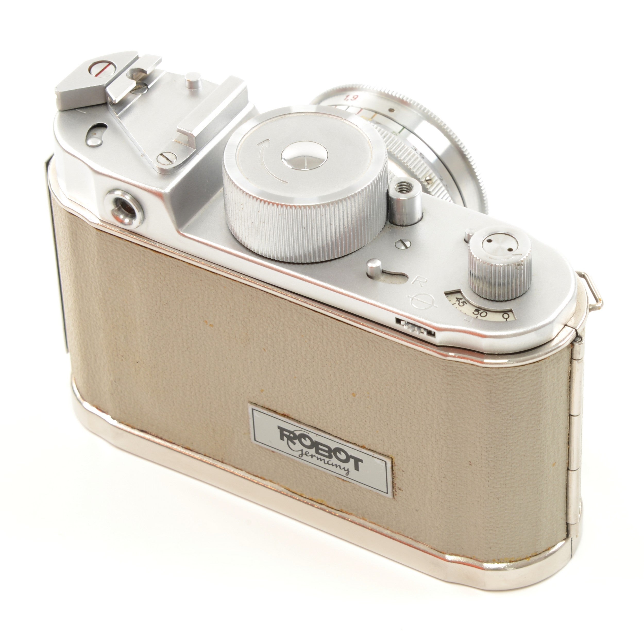Robot Star I Beige Ivory Leather
