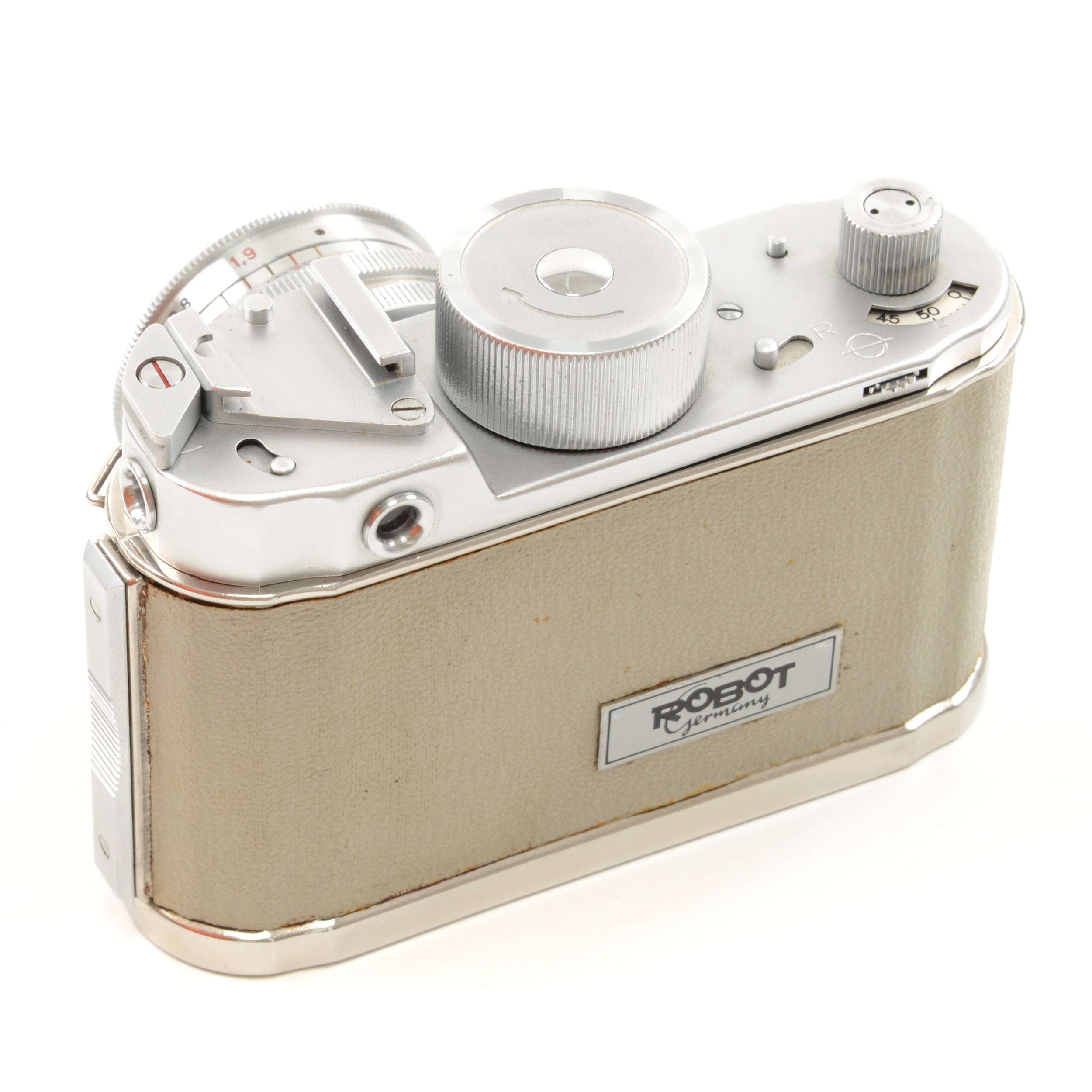 Robot Star I Beige Ivory Leather