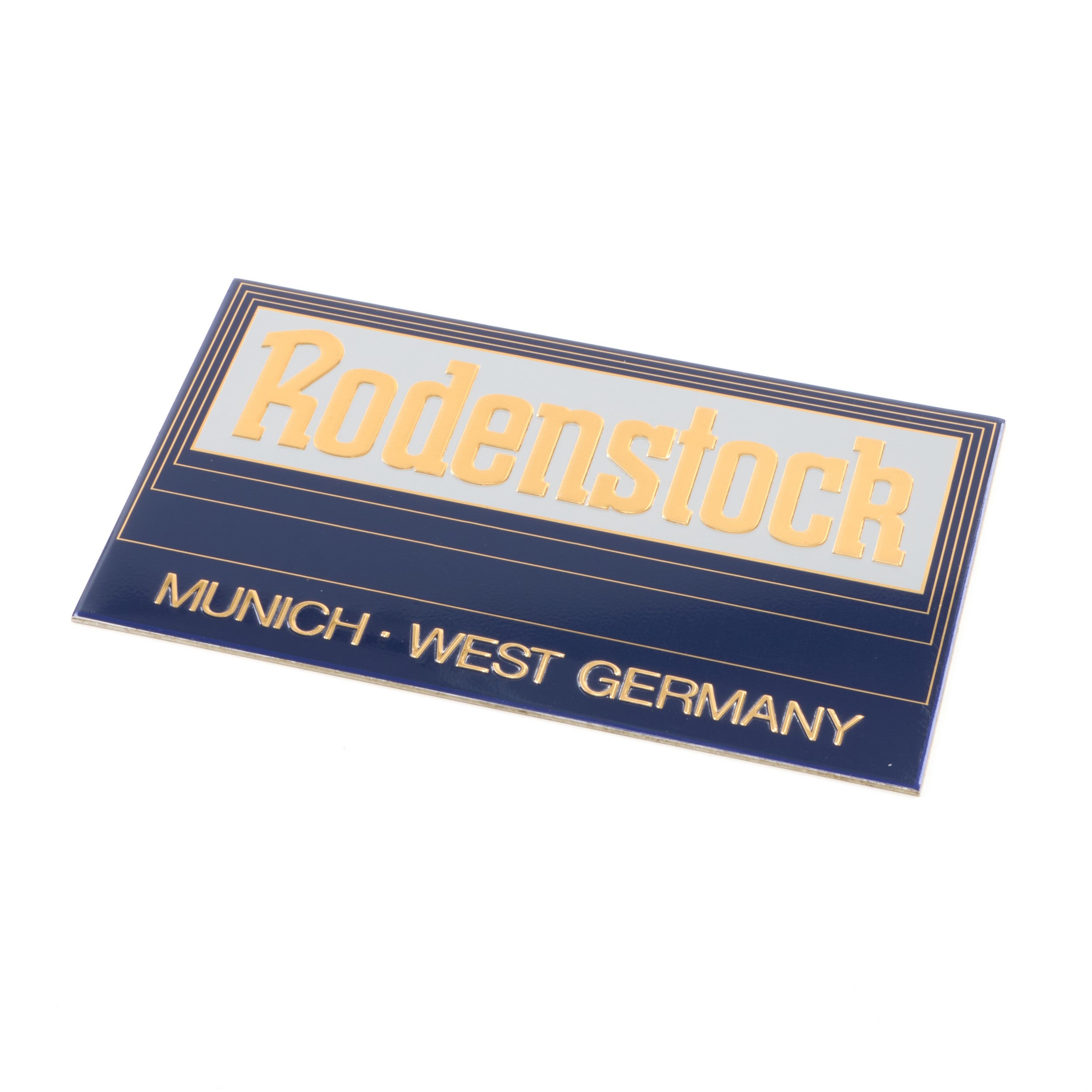 Rodenstock Munich - West Germany Sign