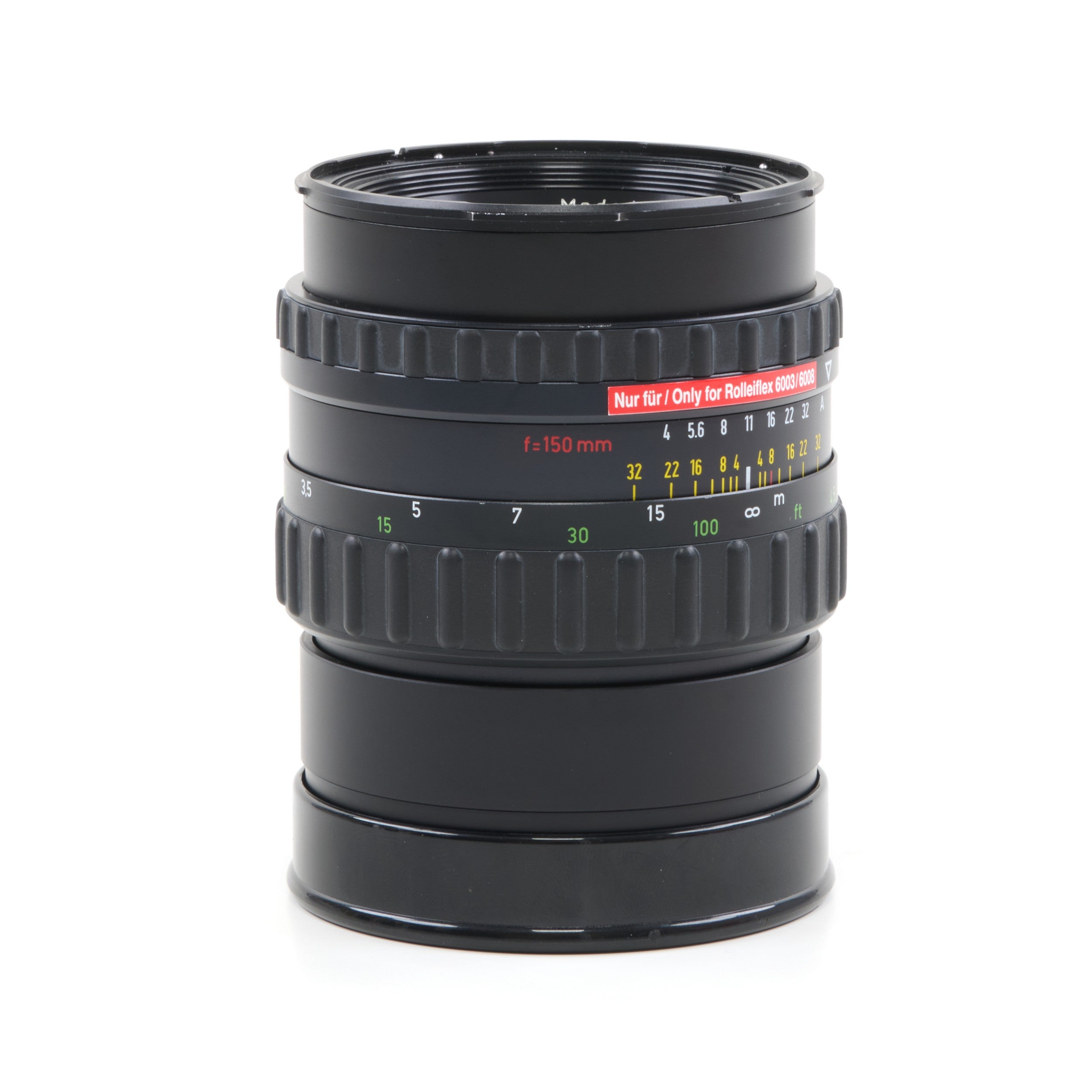 Rollei 150mm f4 Sonnar HFT PQS For 6003 / 6008 + Box