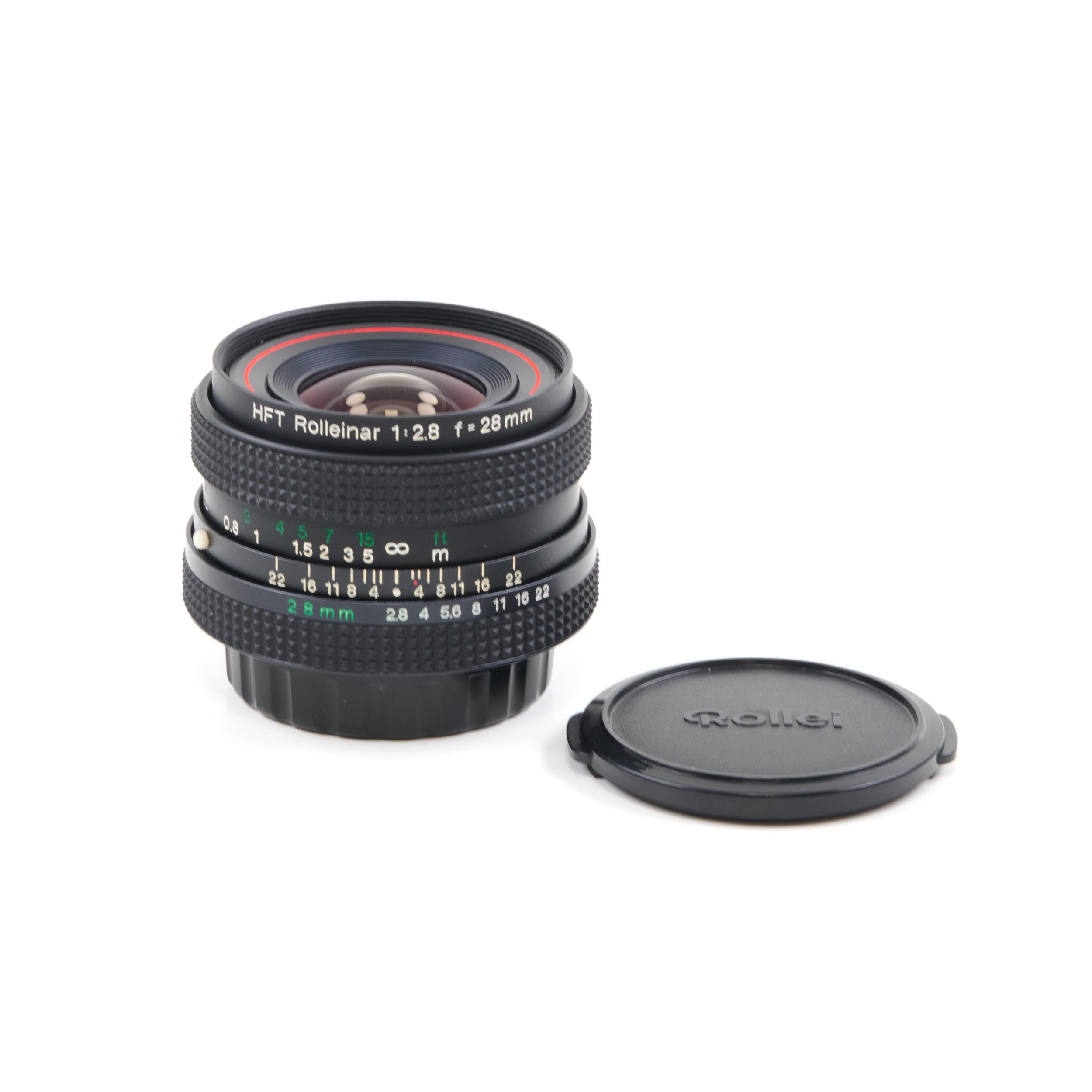 Rollei HFT Rolleinar 28mm f2.8 Red QBM + Box
