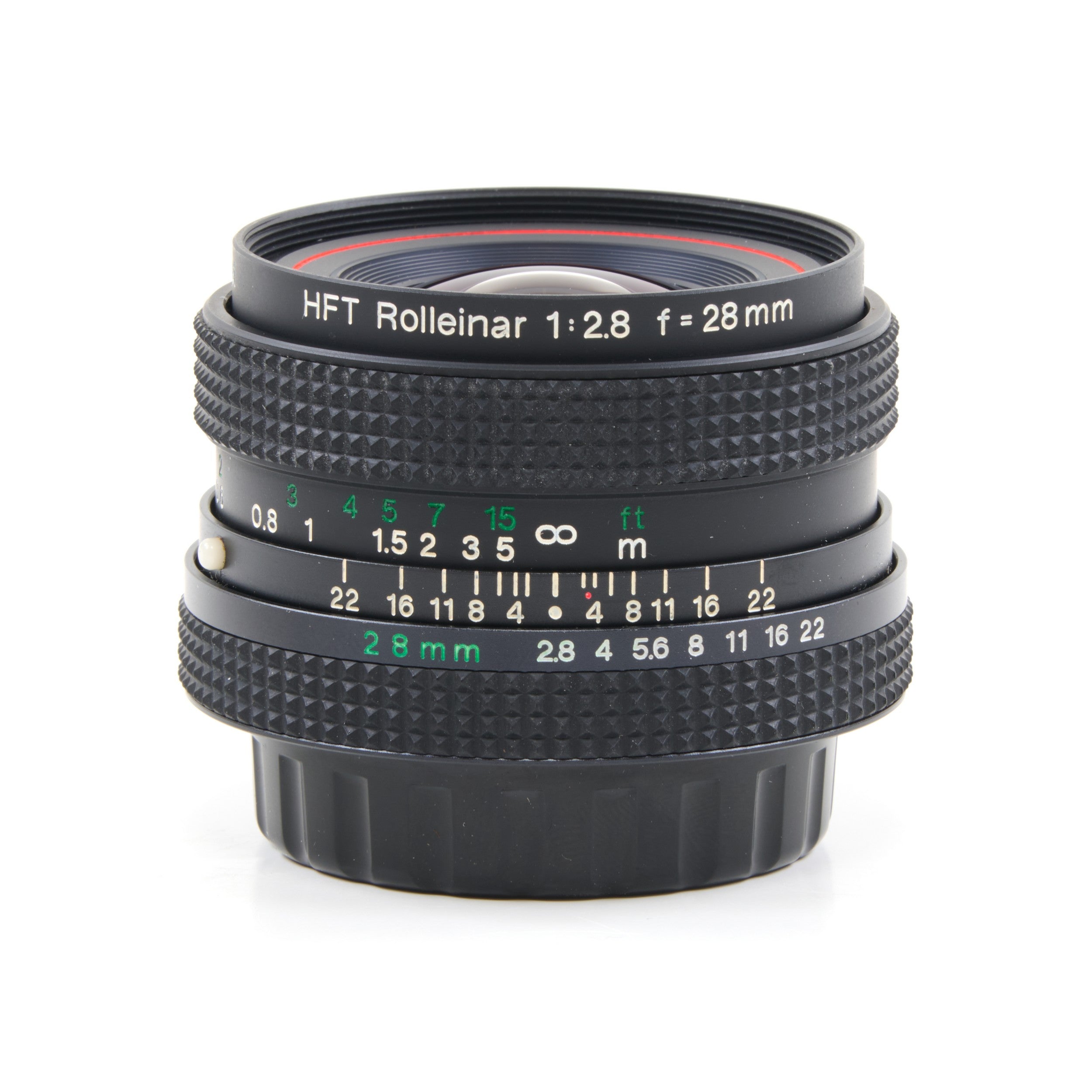 Rollei HFT Rolleinar 28mm f2.8 Red QBM + Box