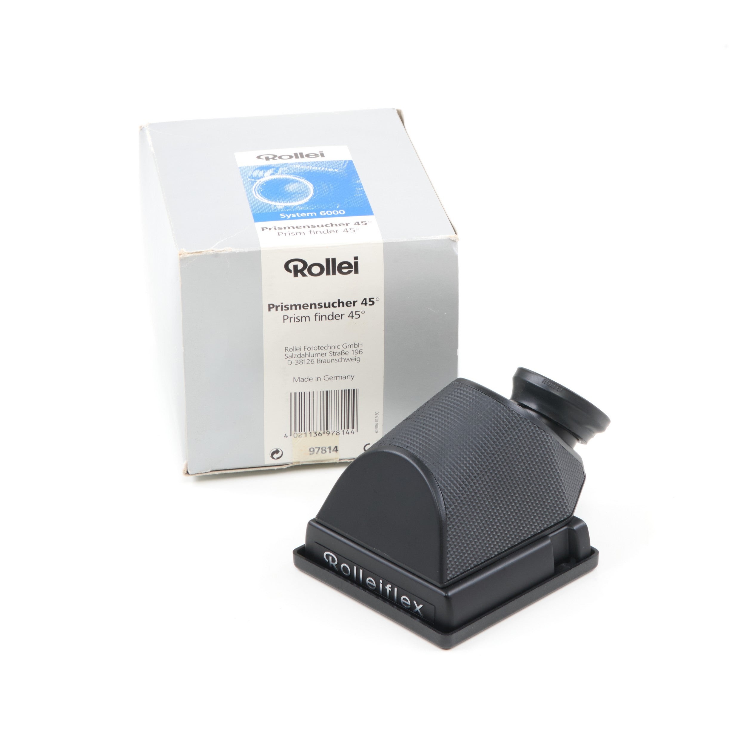 Rollei Prism Finder 45 Degree / 45° For 6000 Series + Box