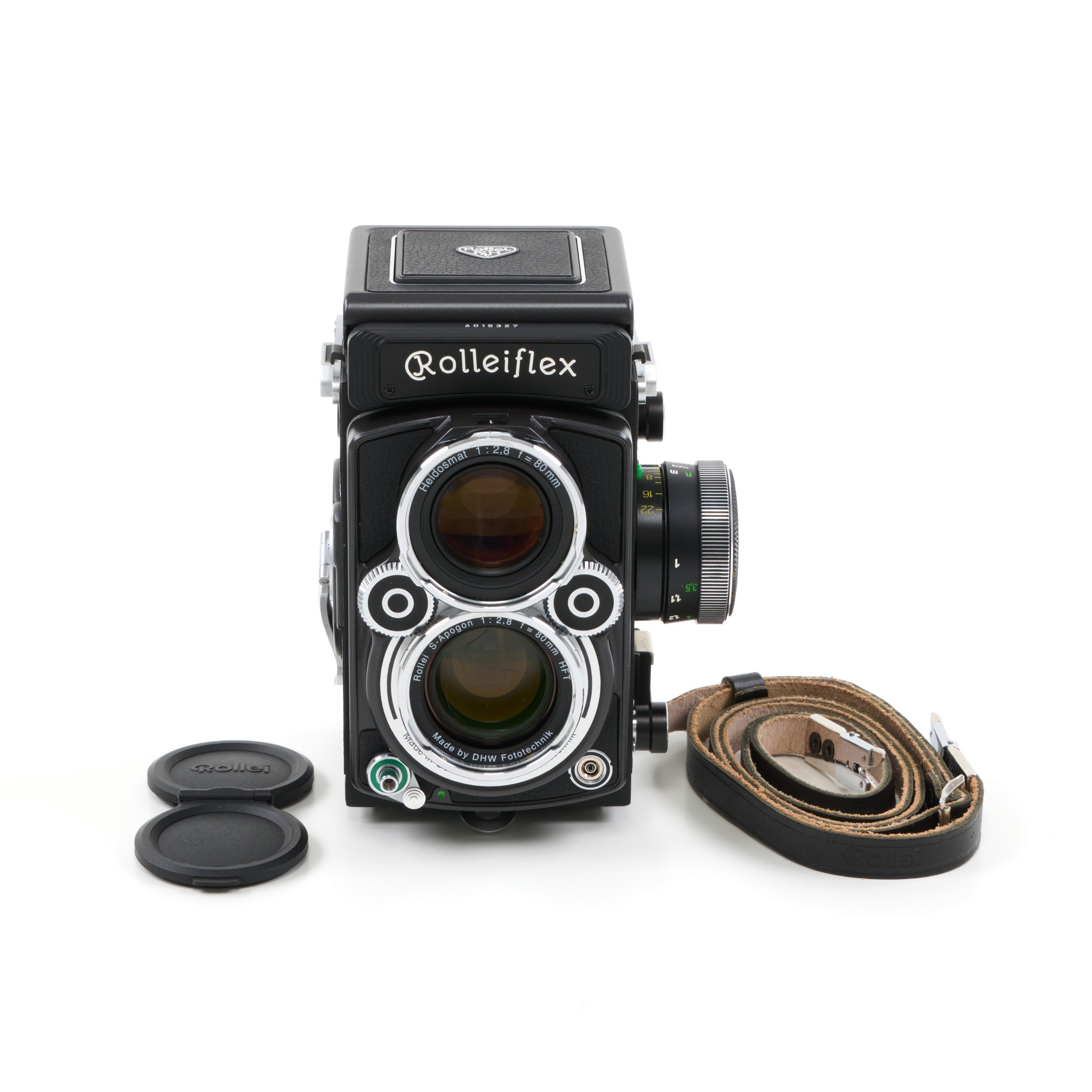 Rolleiflex 2.8 FX + 4.0 FT + 4.0 FW Black Edition Set + Box