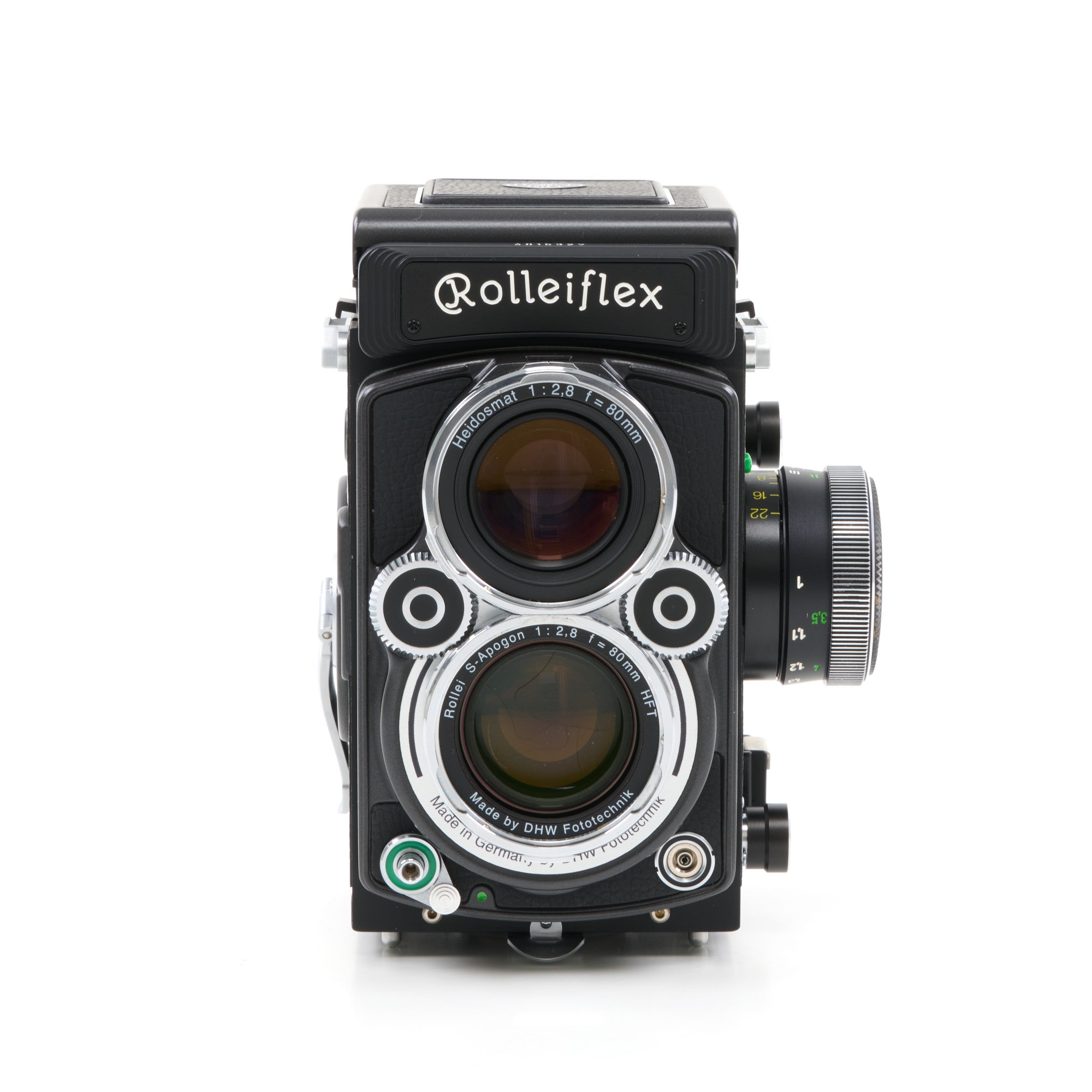 Rolleiflex 2.8 FX + 4.0 FT + 4.0 FW Black Edition Set + Box