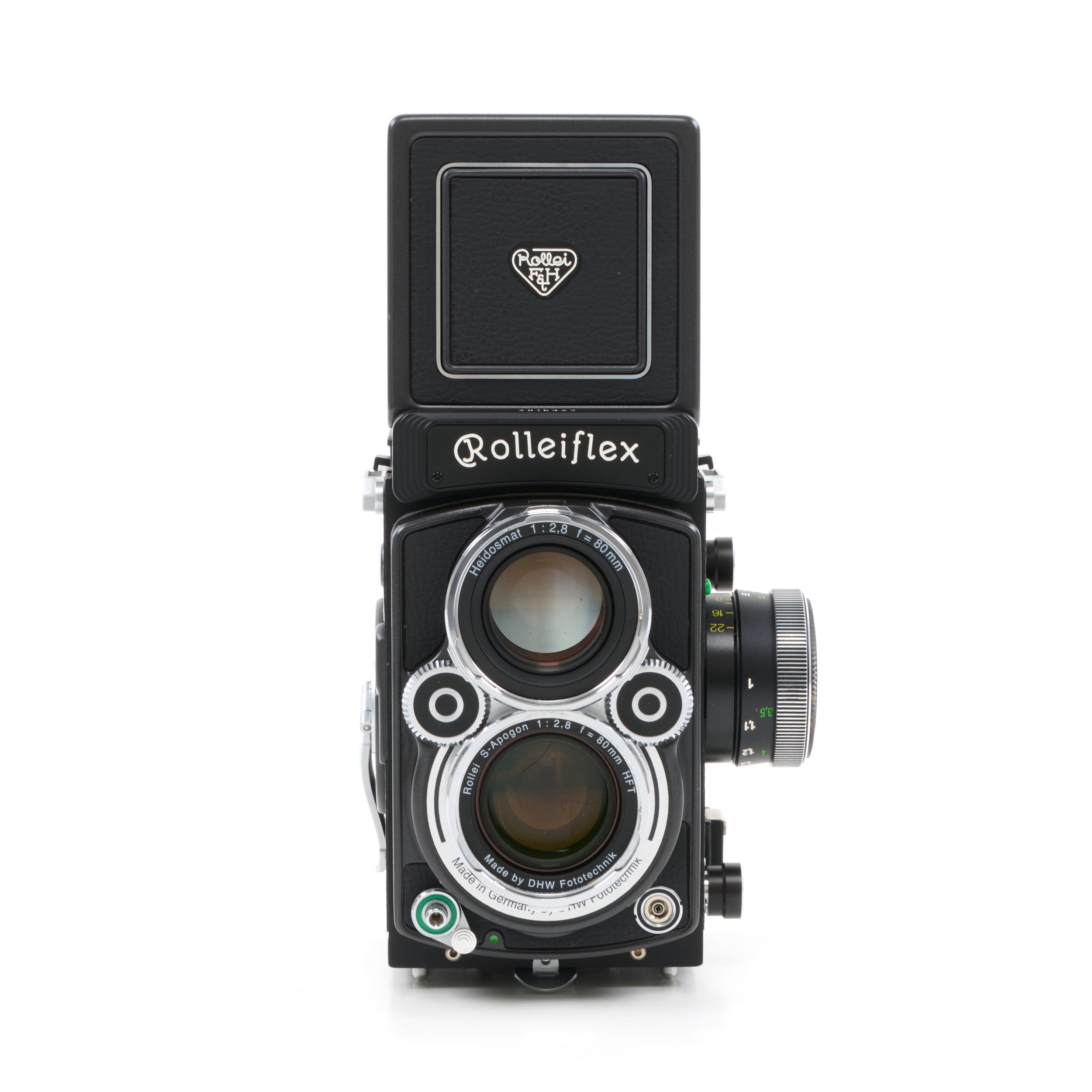 Rolleiflex 2.8 FX + 4.0 FT + 4.0 FW Black Edition Set + Box
