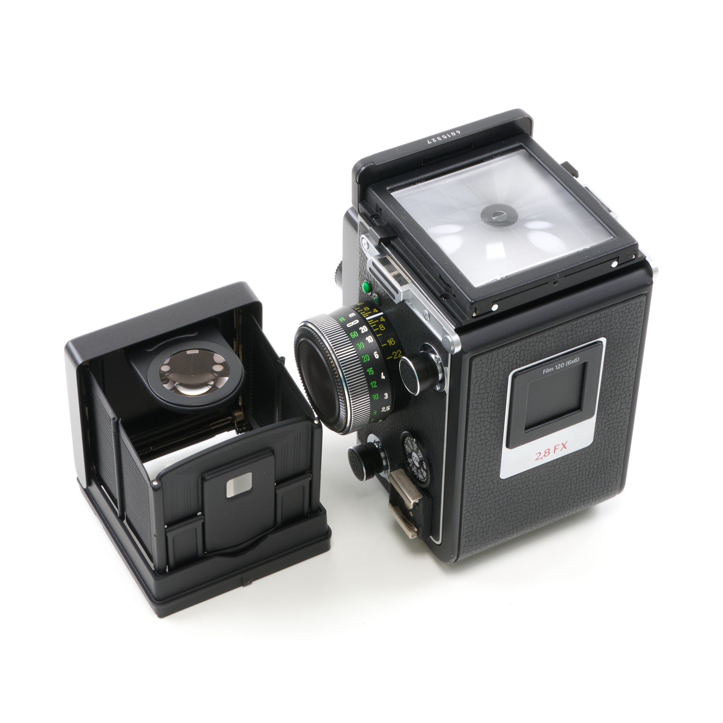 Rolleiflex 2.8 FX + 4.0 FT + 4.0 FW Black Edition Set + Box