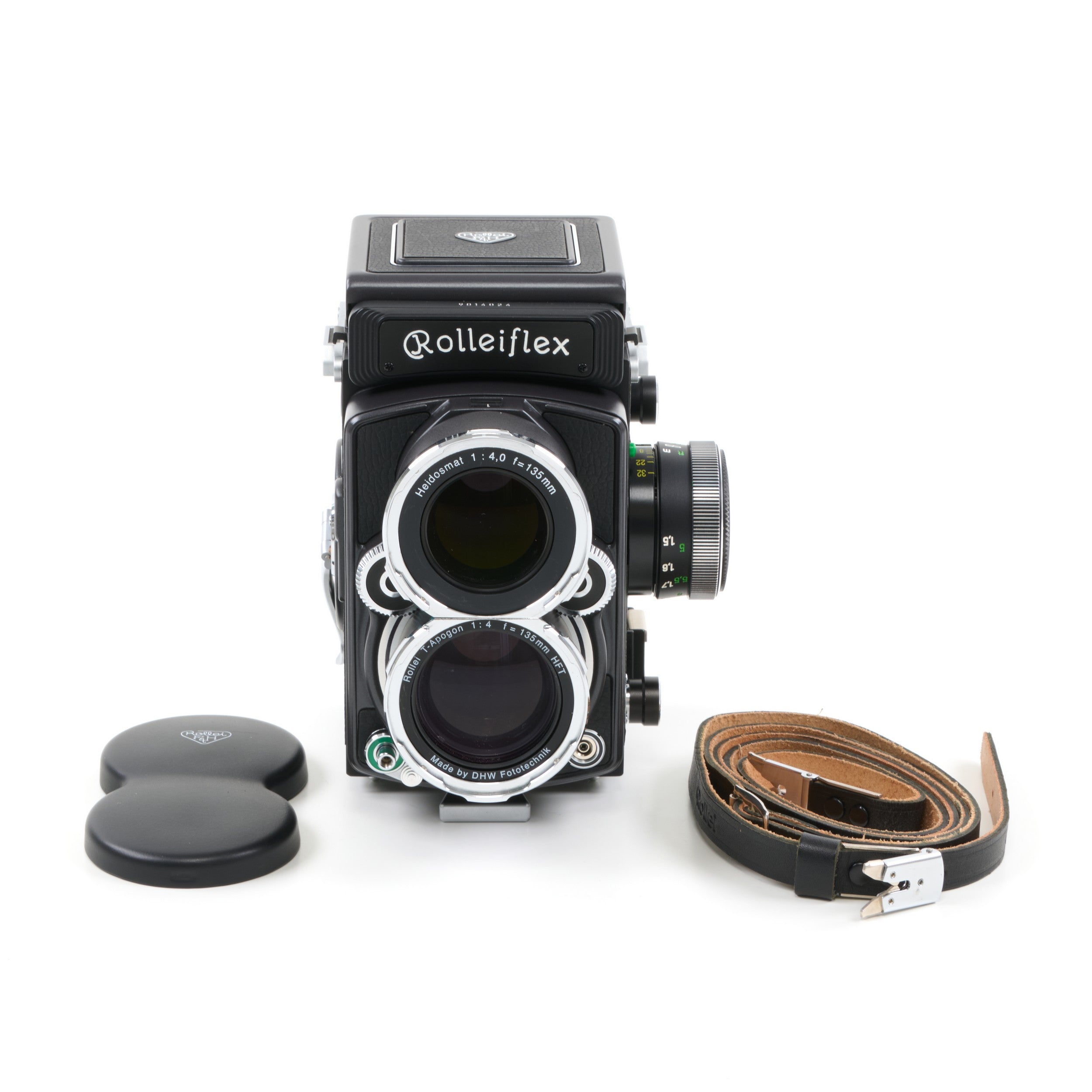 Rolleiflex 2.8 FX + 4.0 FT + 4.0 FW Black Edition Set + Box