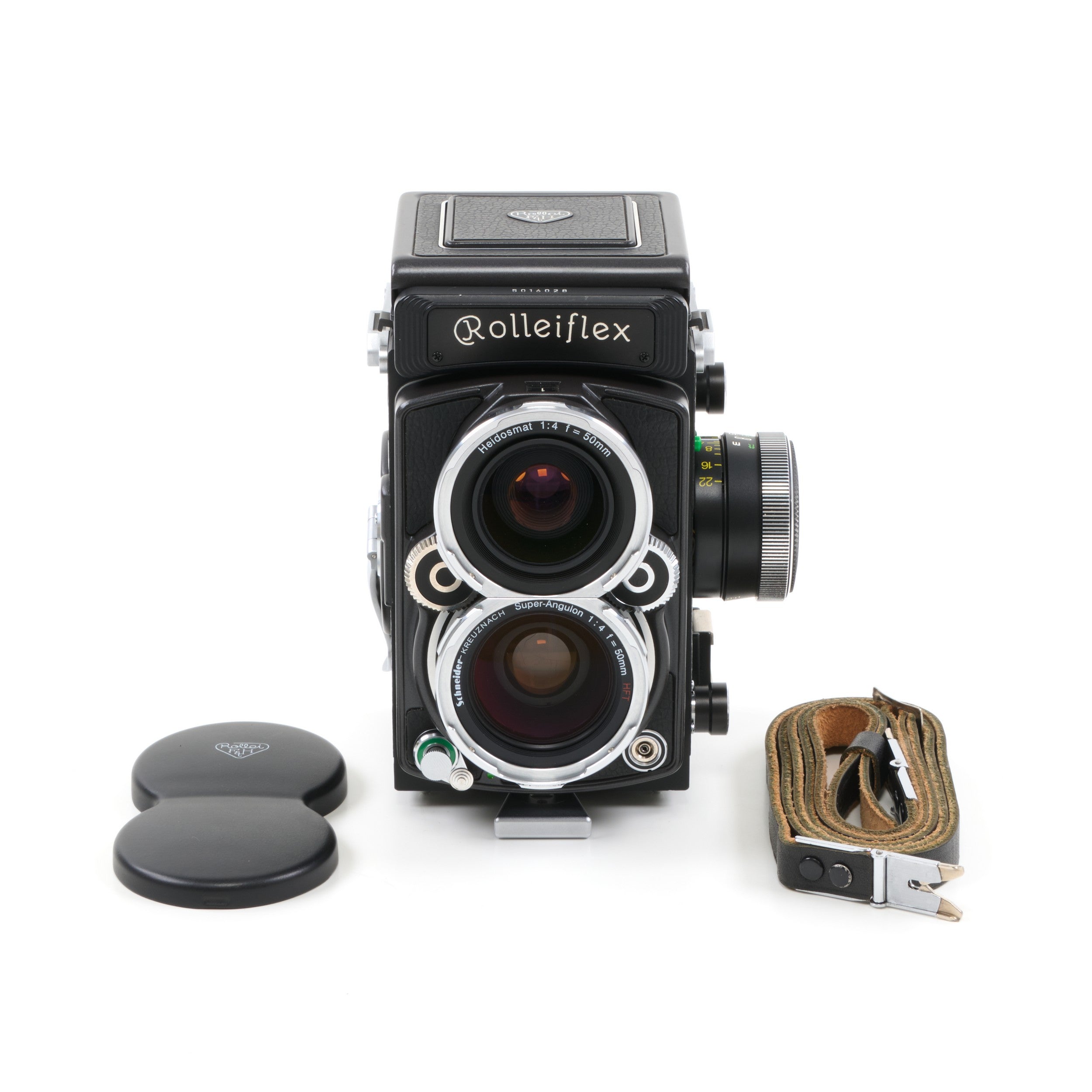 Rolleiflex 2.8 FX + 4.0 FT + 4.0 FW Black Edition Set + Box