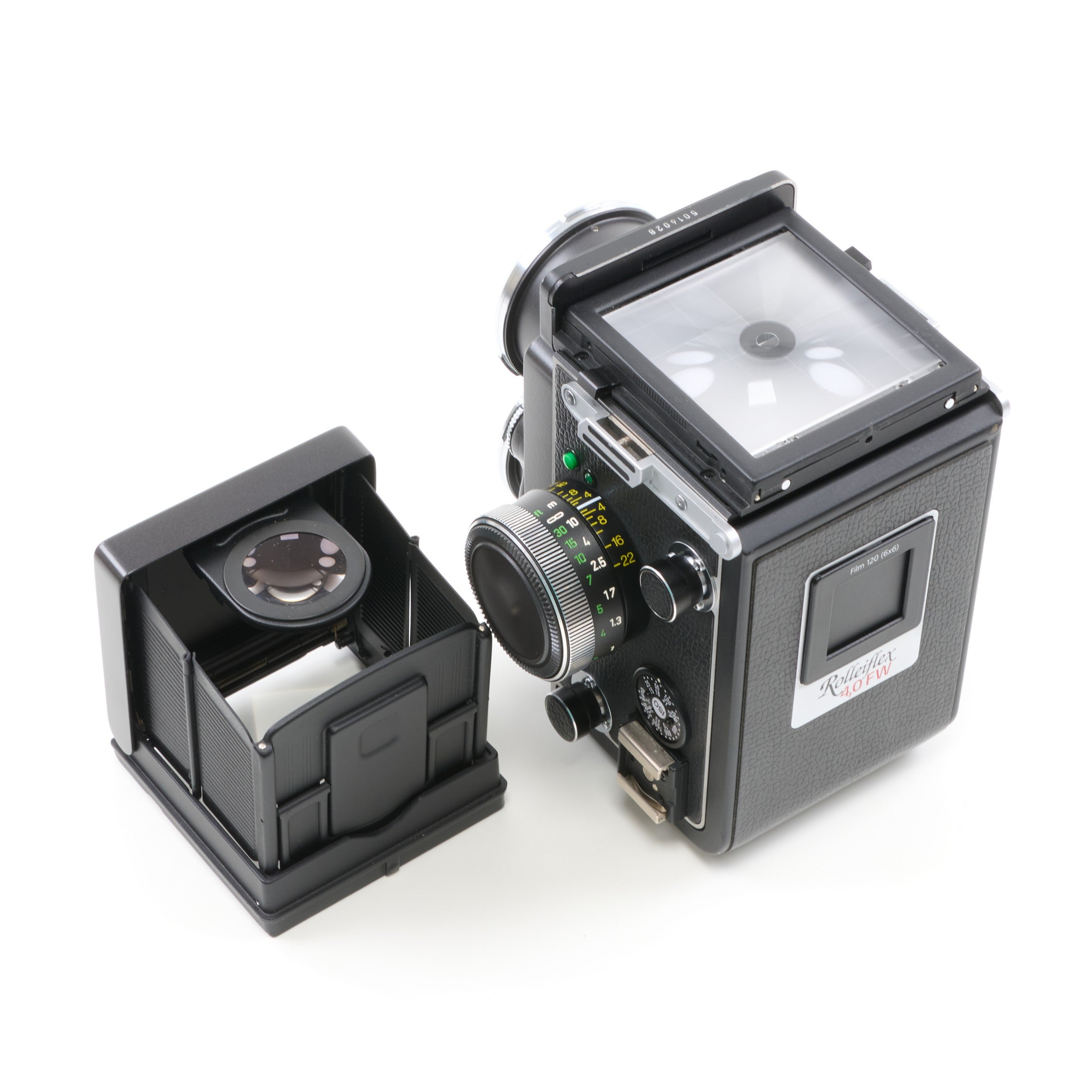 Rolleiflex 2.8 FX + 4.0 FT + 4.0 FW Black Edition Set + Box