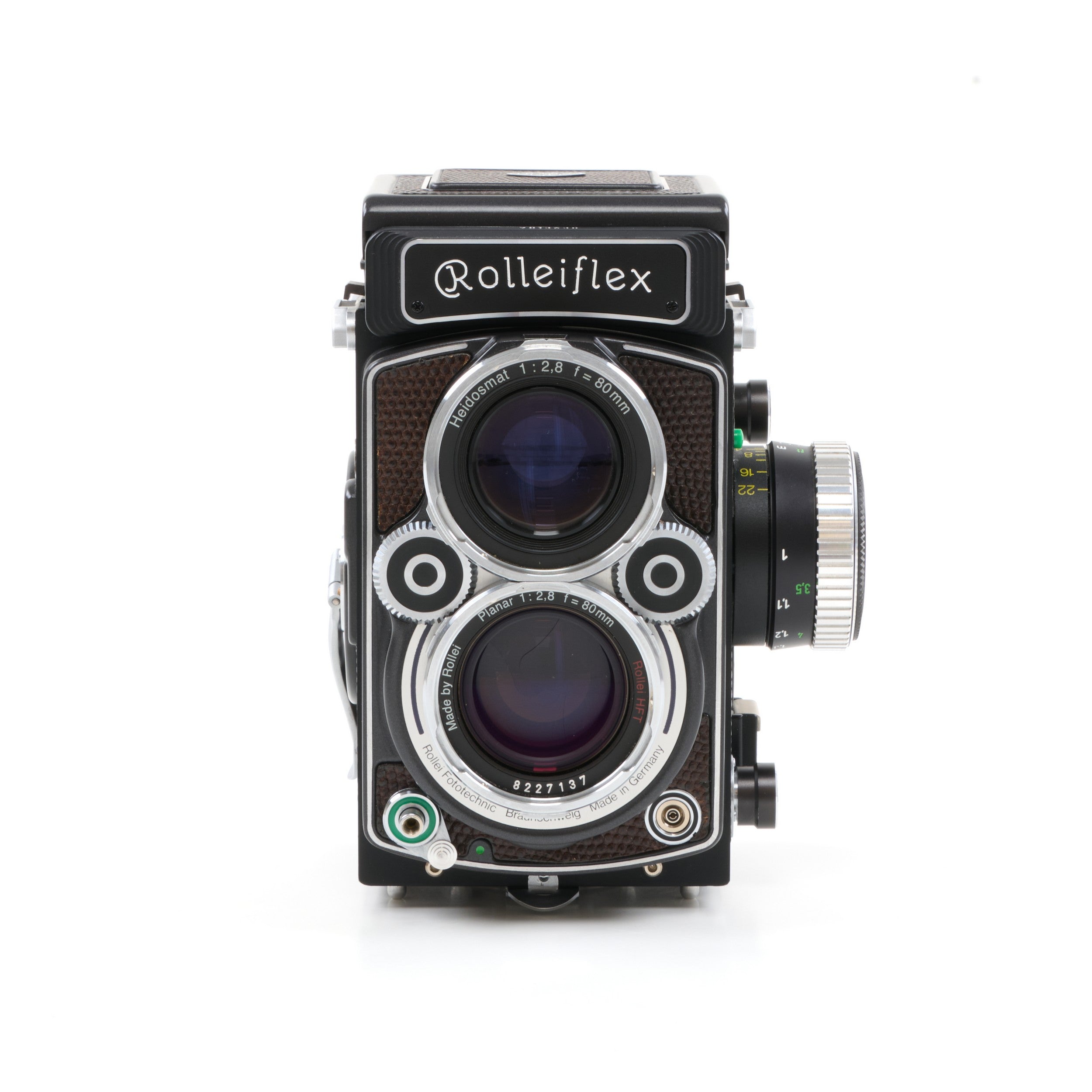 Rolleiflex 2.8 FX Planar 80mm HFT + Box