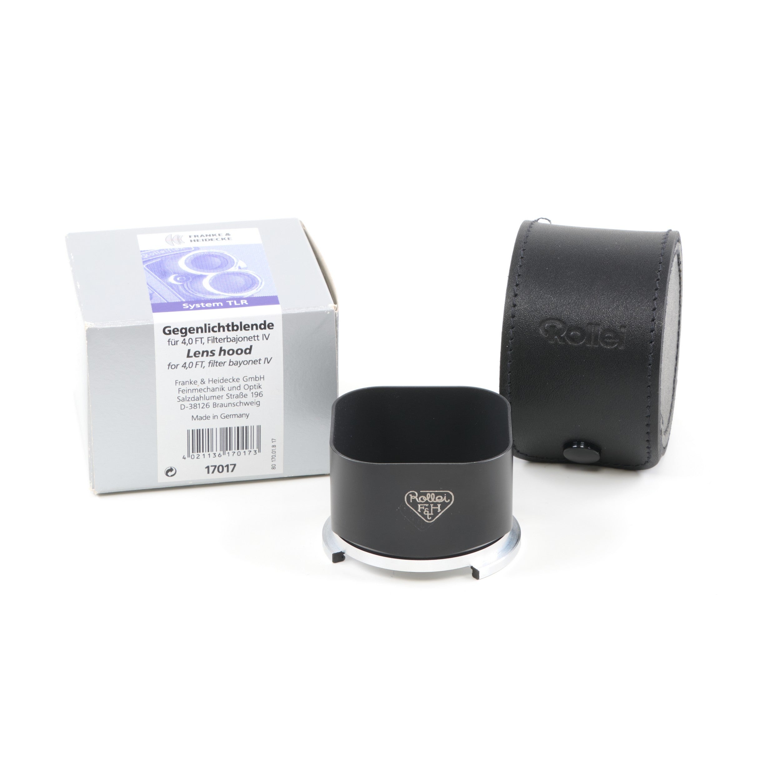 Rolleiflex Lens Hood For 4.0 FT + Box