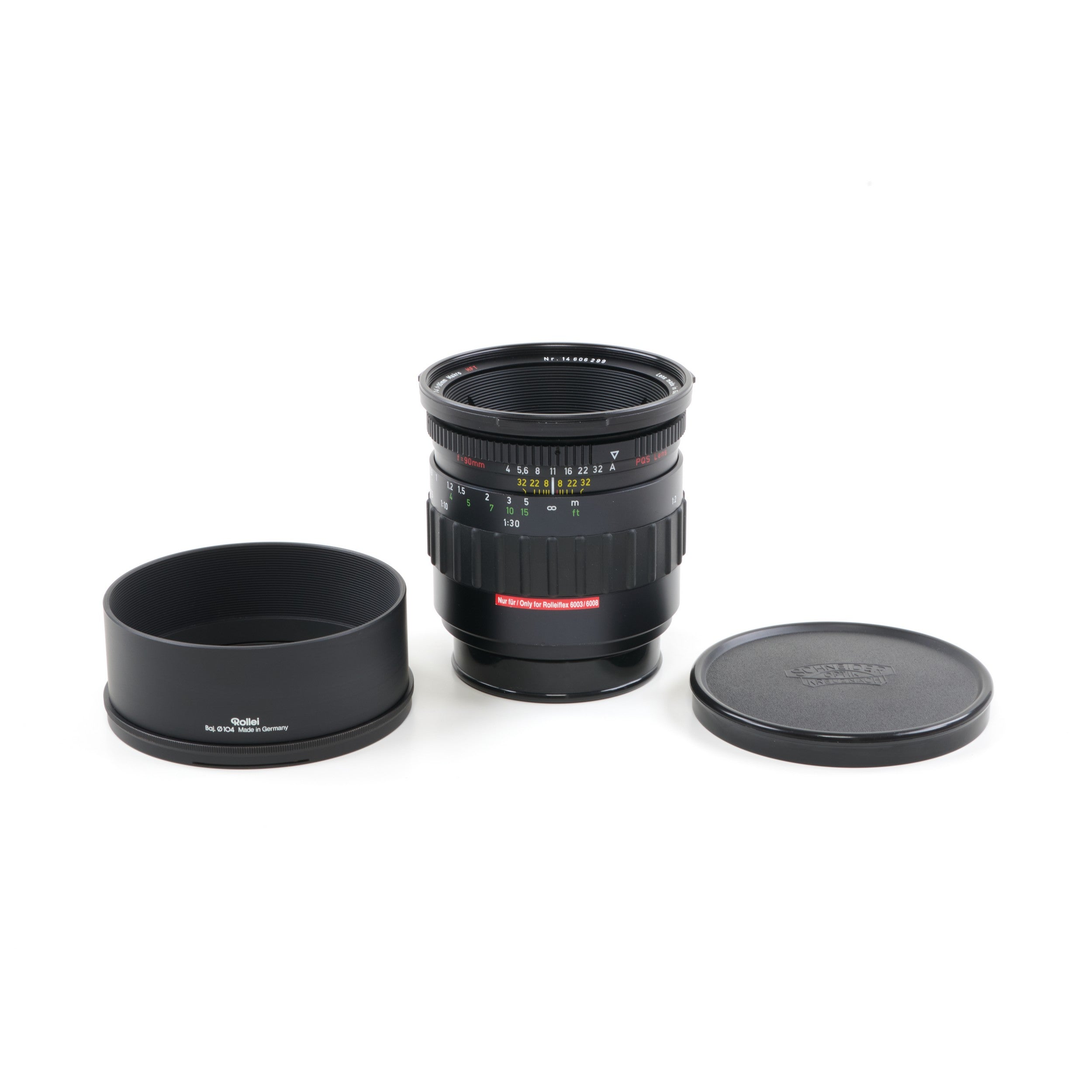 Schneider-Kreuznach 90mm f4 APO-Symmar Makro HFT PQS For 6003 / 6008 + Box