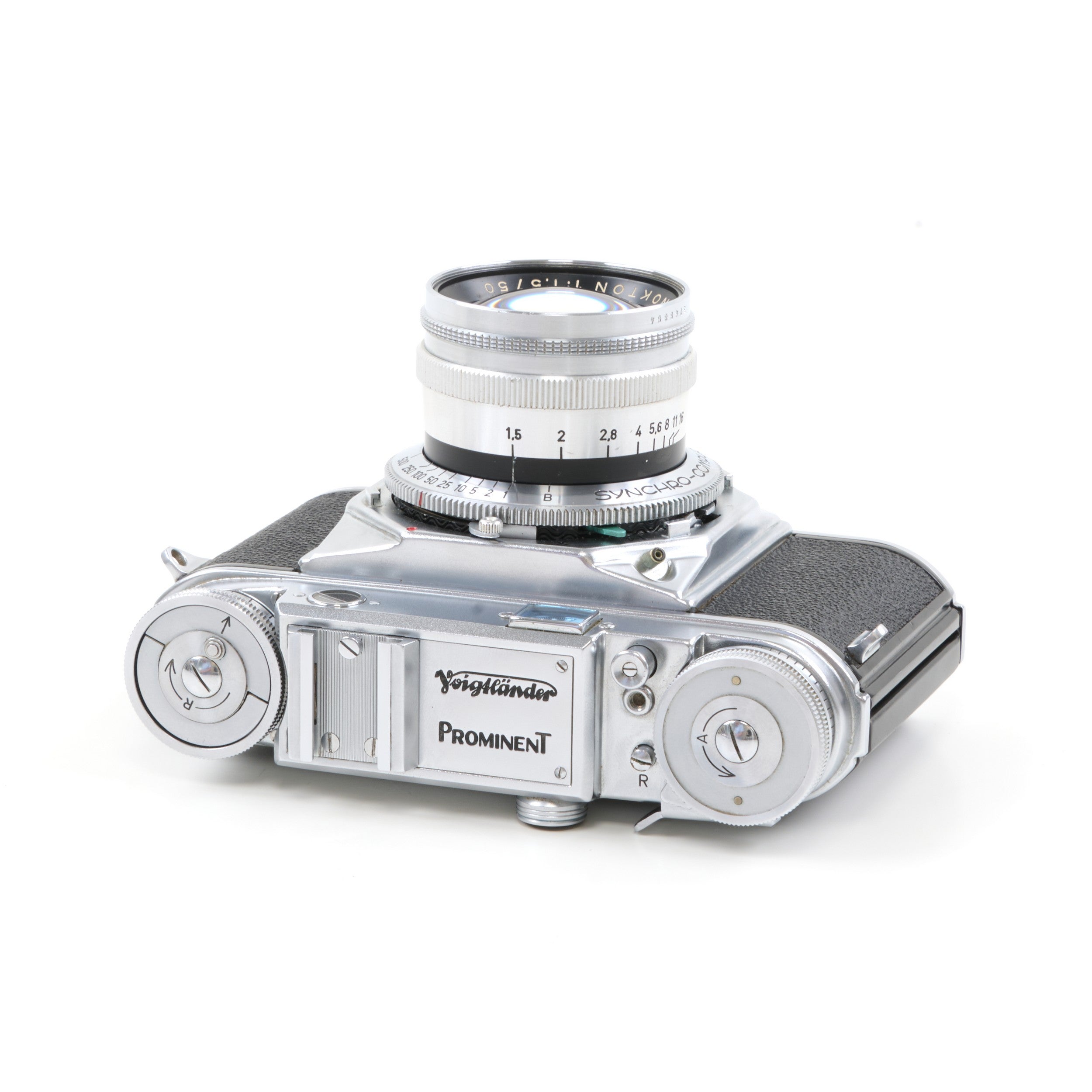 Voigtländer Prominent 3rd Model + 50mm f1.5 Nokton + Box