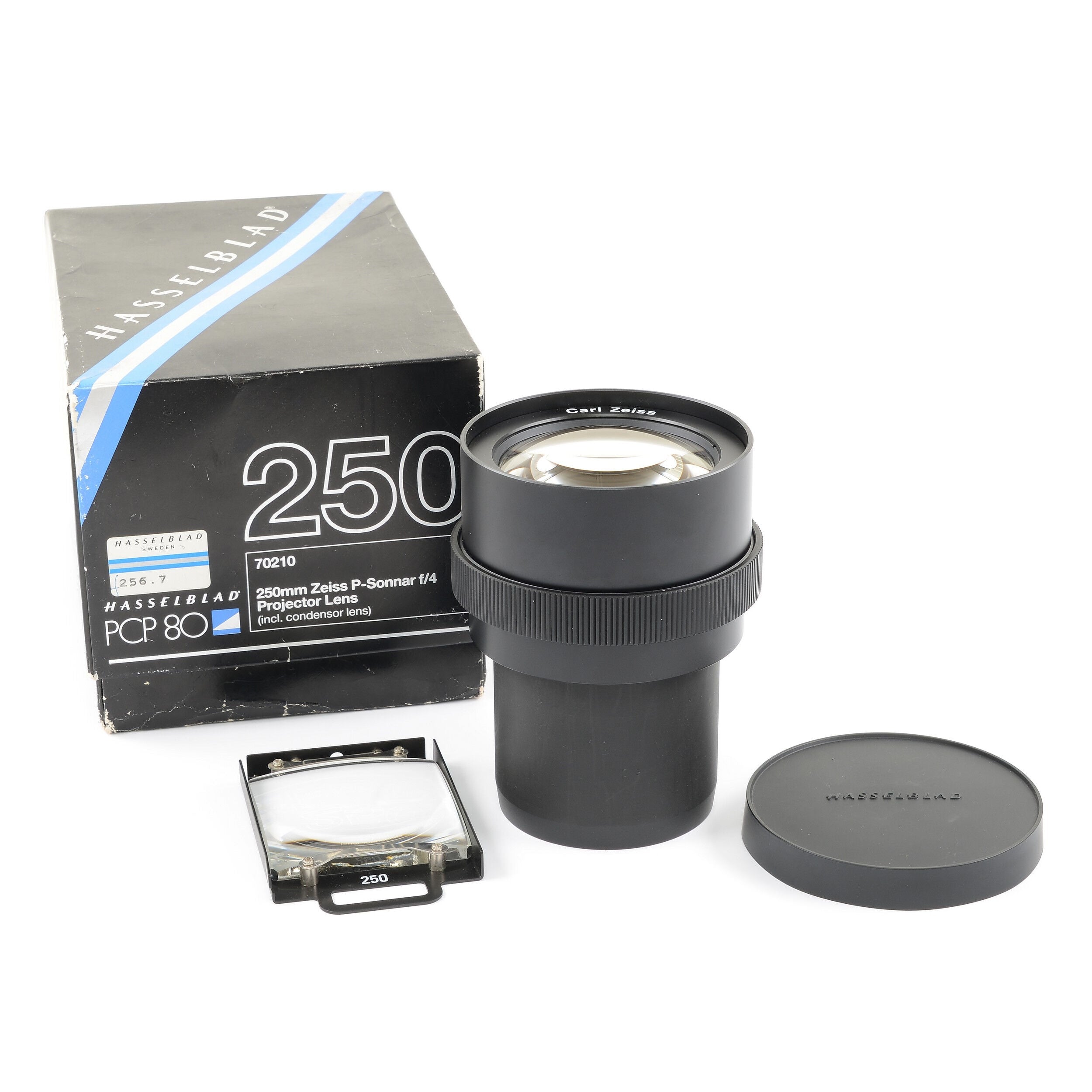 Carl Zeiss 250mm f4 P-Sonnar + Condenser Lens For Hasselblad PCP 80 Projector