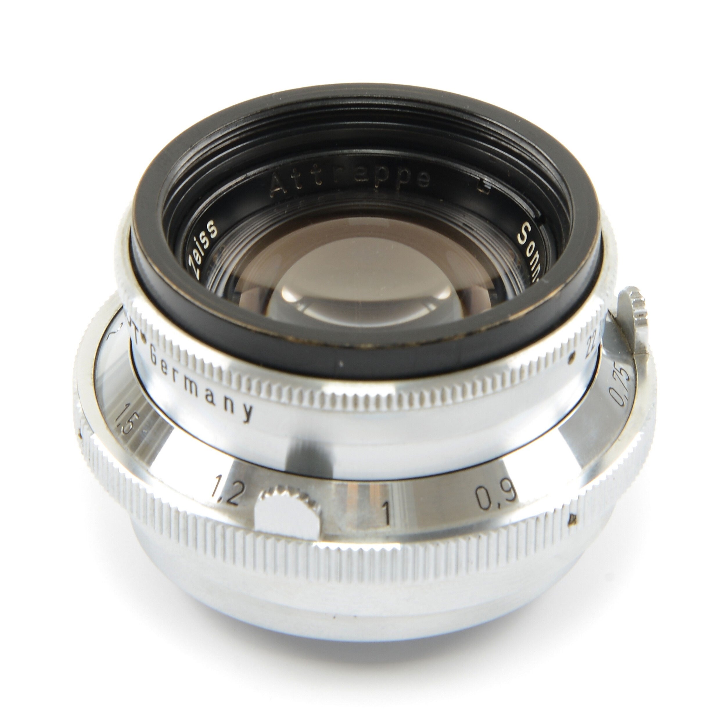 Carl Zeiss 50mm f2 Sonnar Dummy / Attrappe For Robot Royal 36 Very Rare