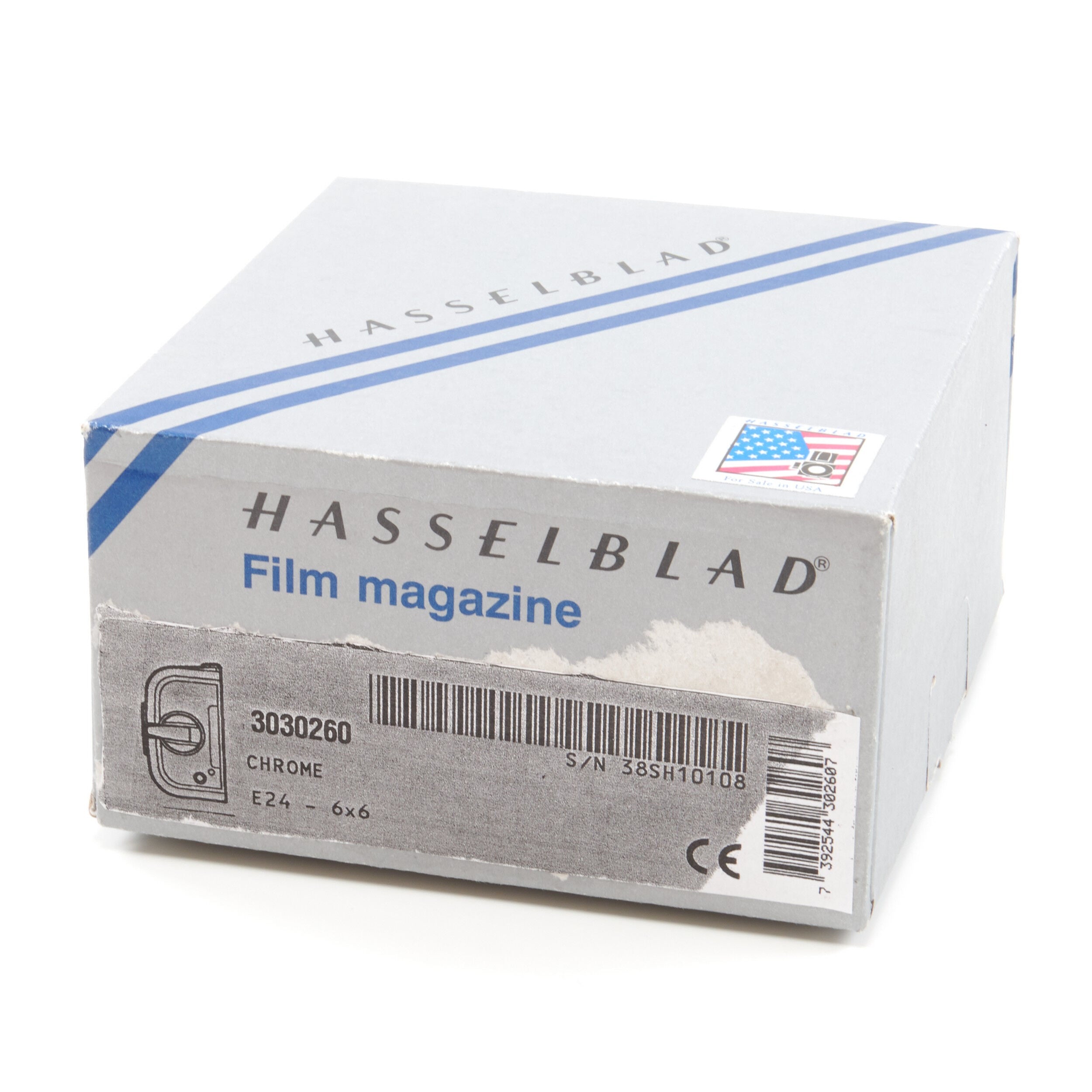 Hasselblad E24 Film Back Chrome + Box