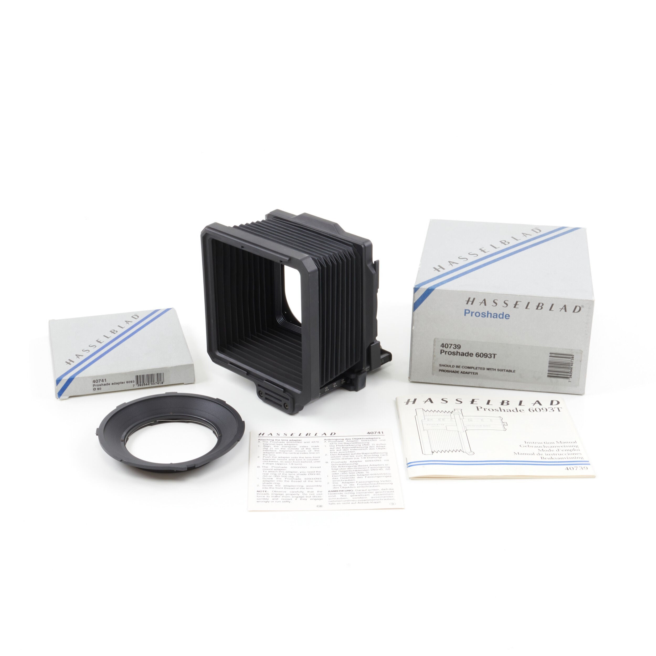 Hasselblad Proshade 6093T + Adapter 6093 / 60 + Box