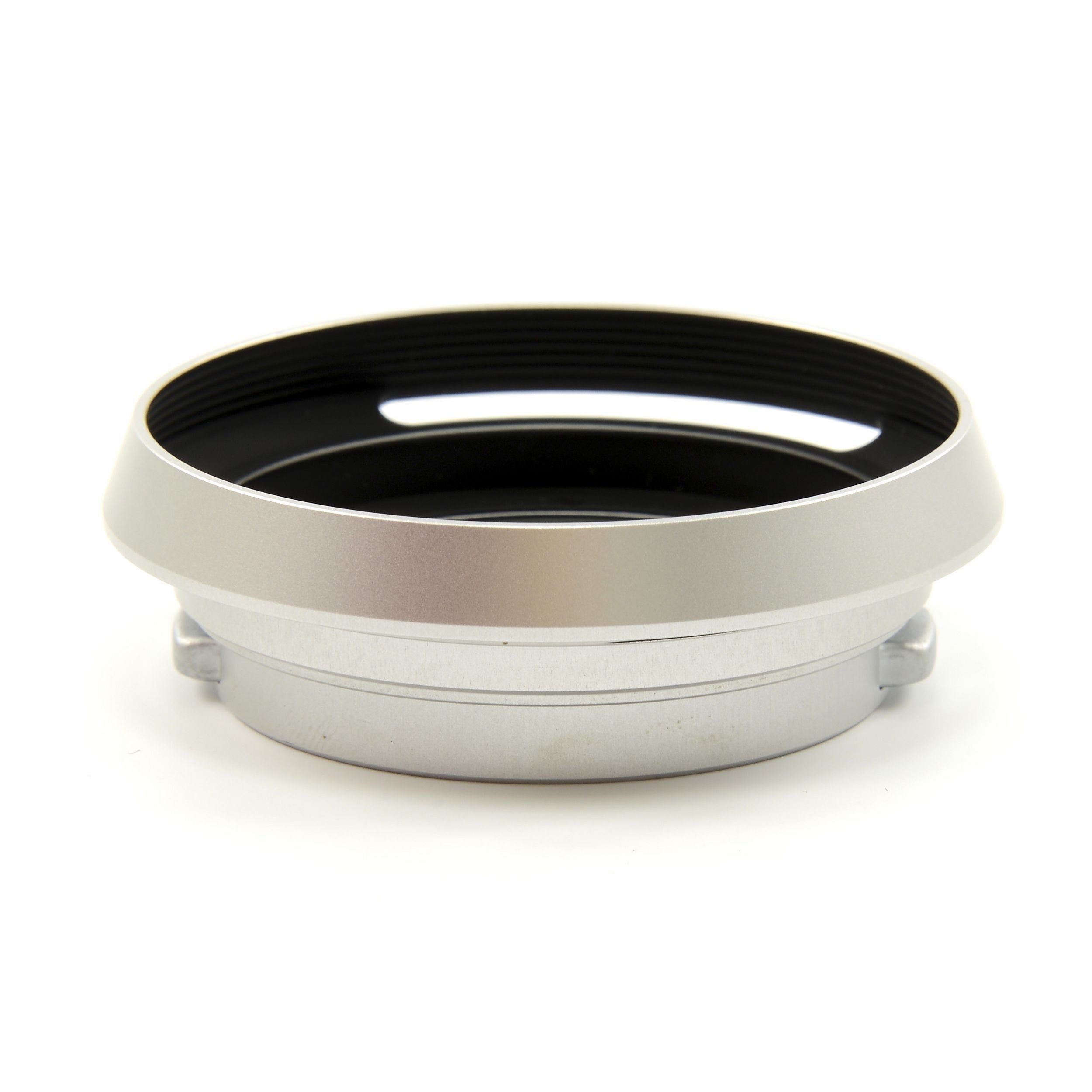 Leica 12467 Silver Lens Hood For 28mm Elmarit-M And 35mm Summicron-M + Box