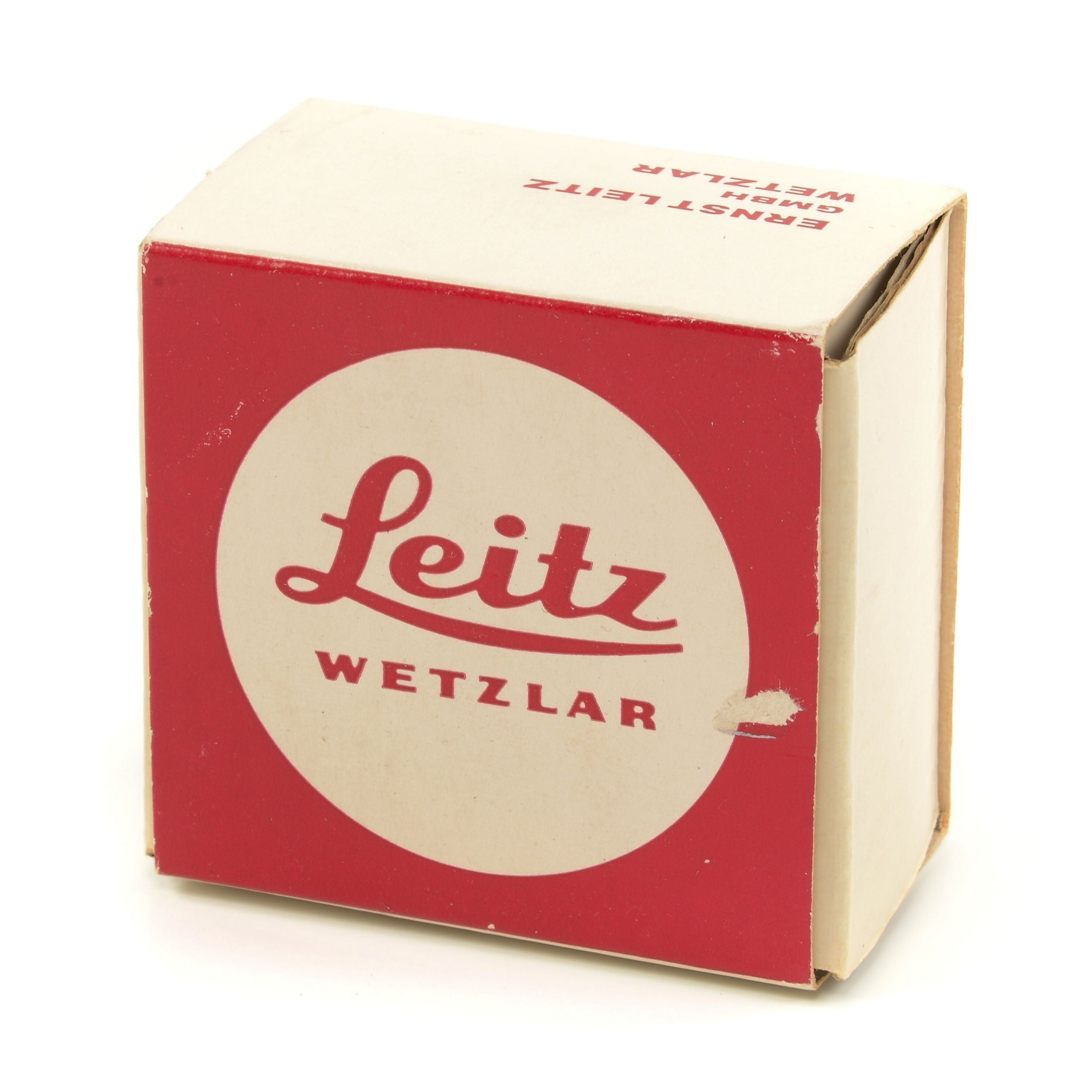 Leitz 12503 Noctilux Hood Box ONLY For 50mm f1.2 Noctilux Extremely Rare