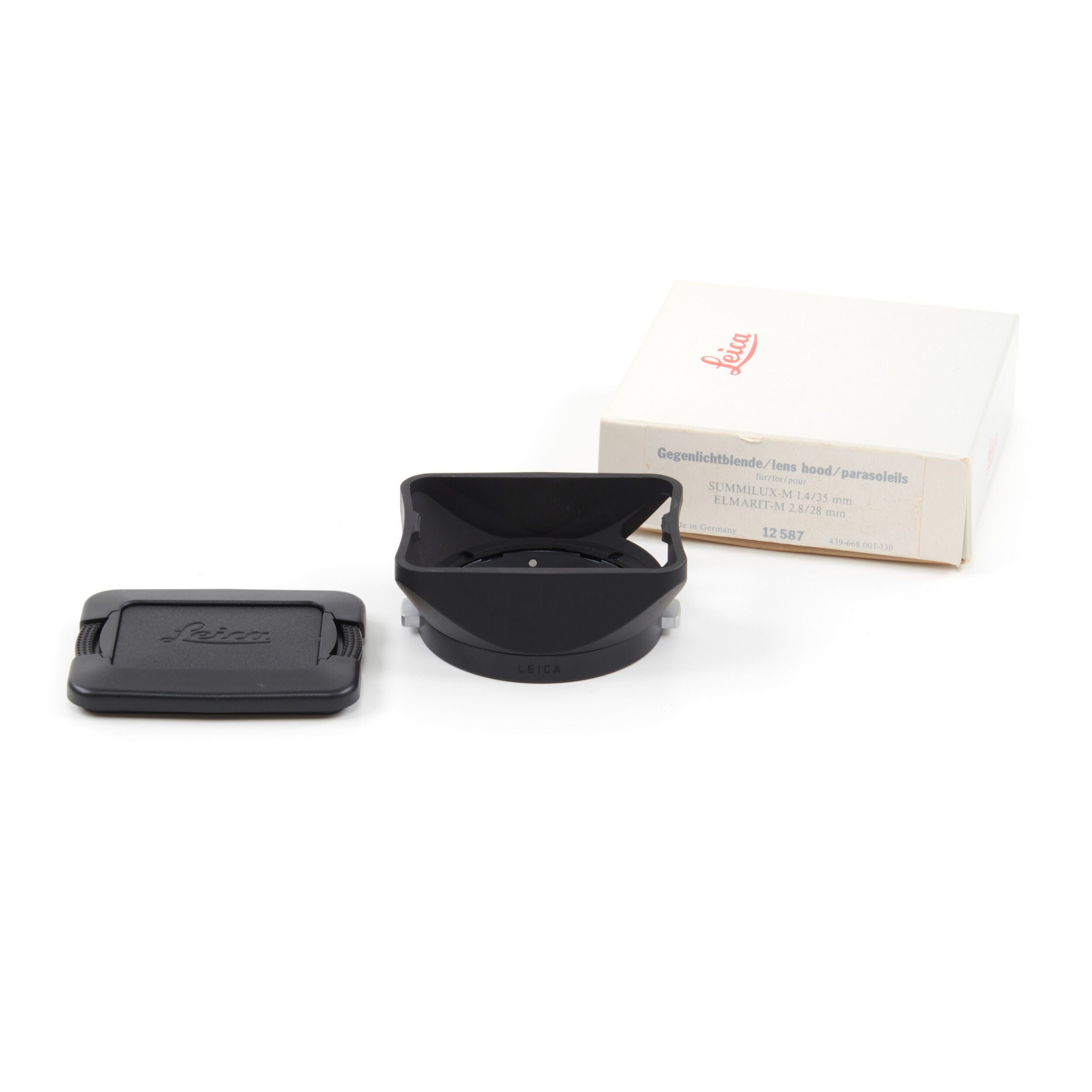 Leica 12587 Lens Hood For 35mm Summilux ASPHERICAL + Box