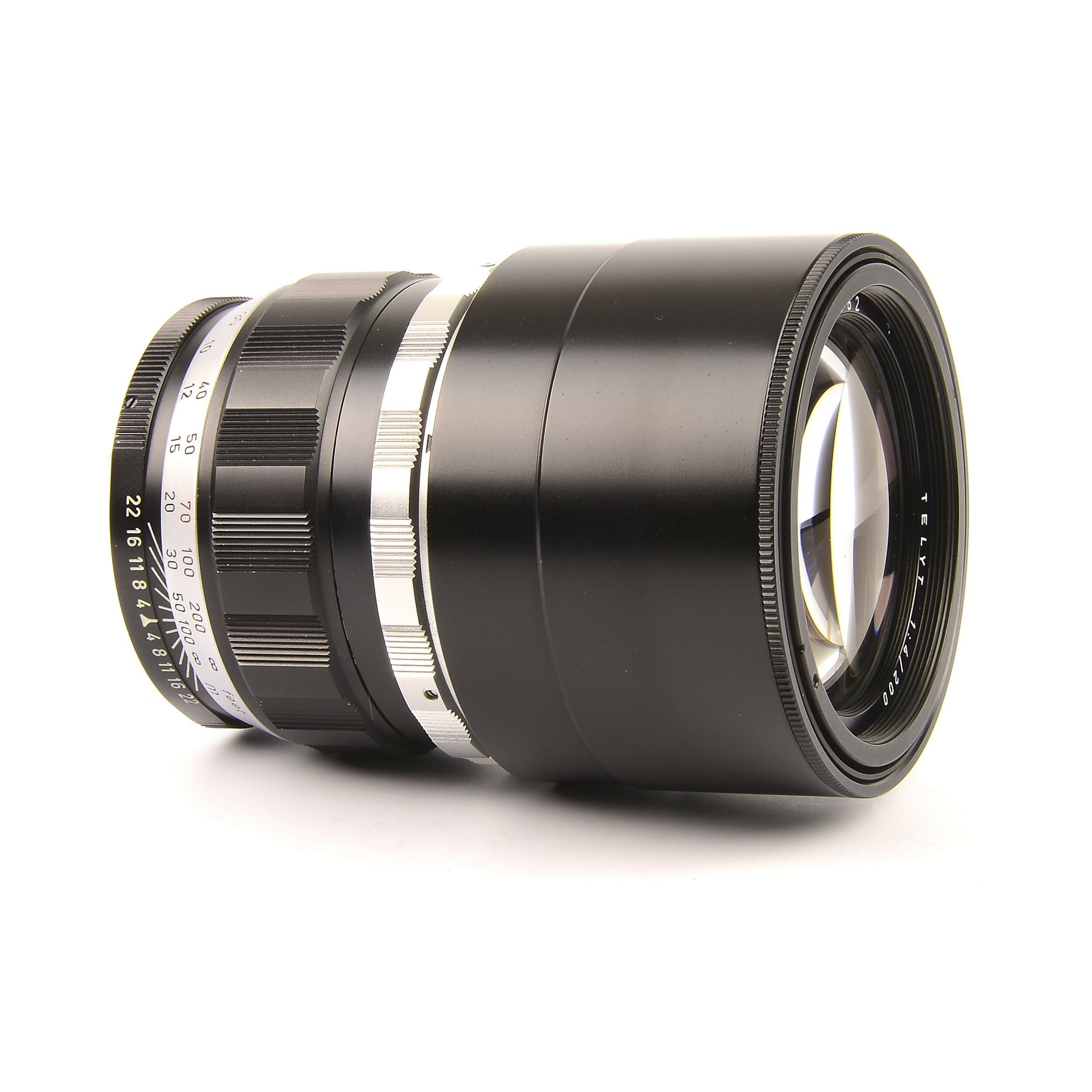 Leitz 200mm f4 Telyt + Box