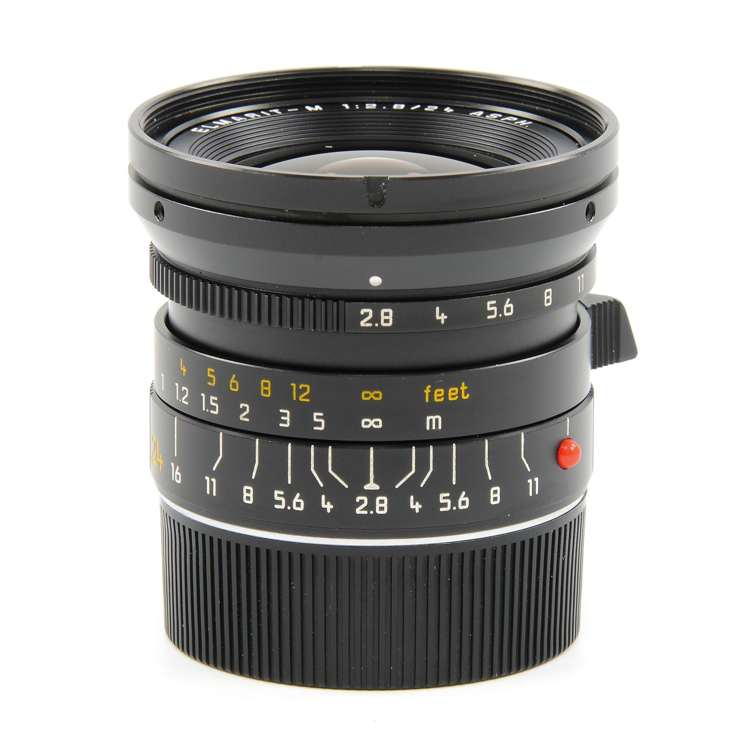 Leica 24mm f2.8 Elmarit-M ASPH Black + Box
