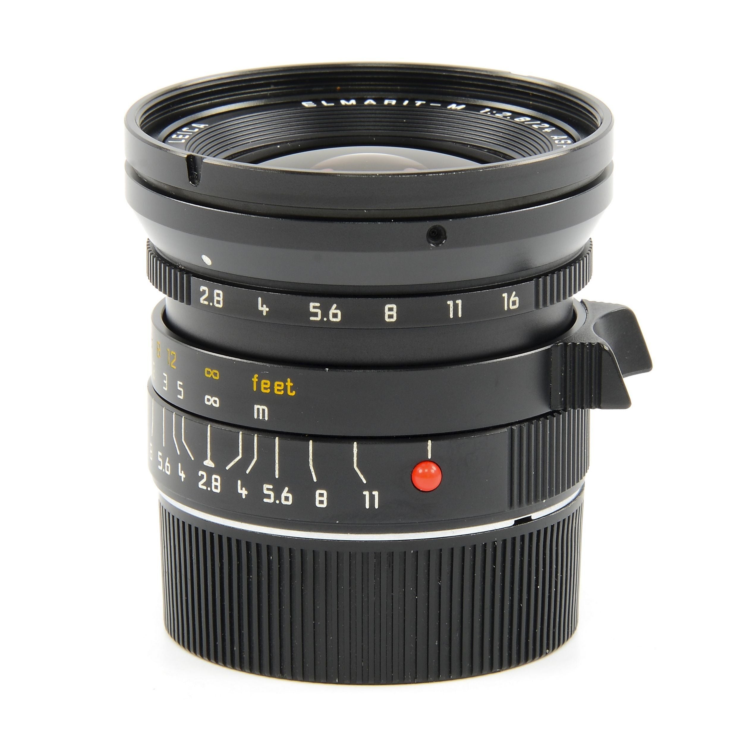 Leica 24mm f2.8 Elmarit-M ASPH Black + Box