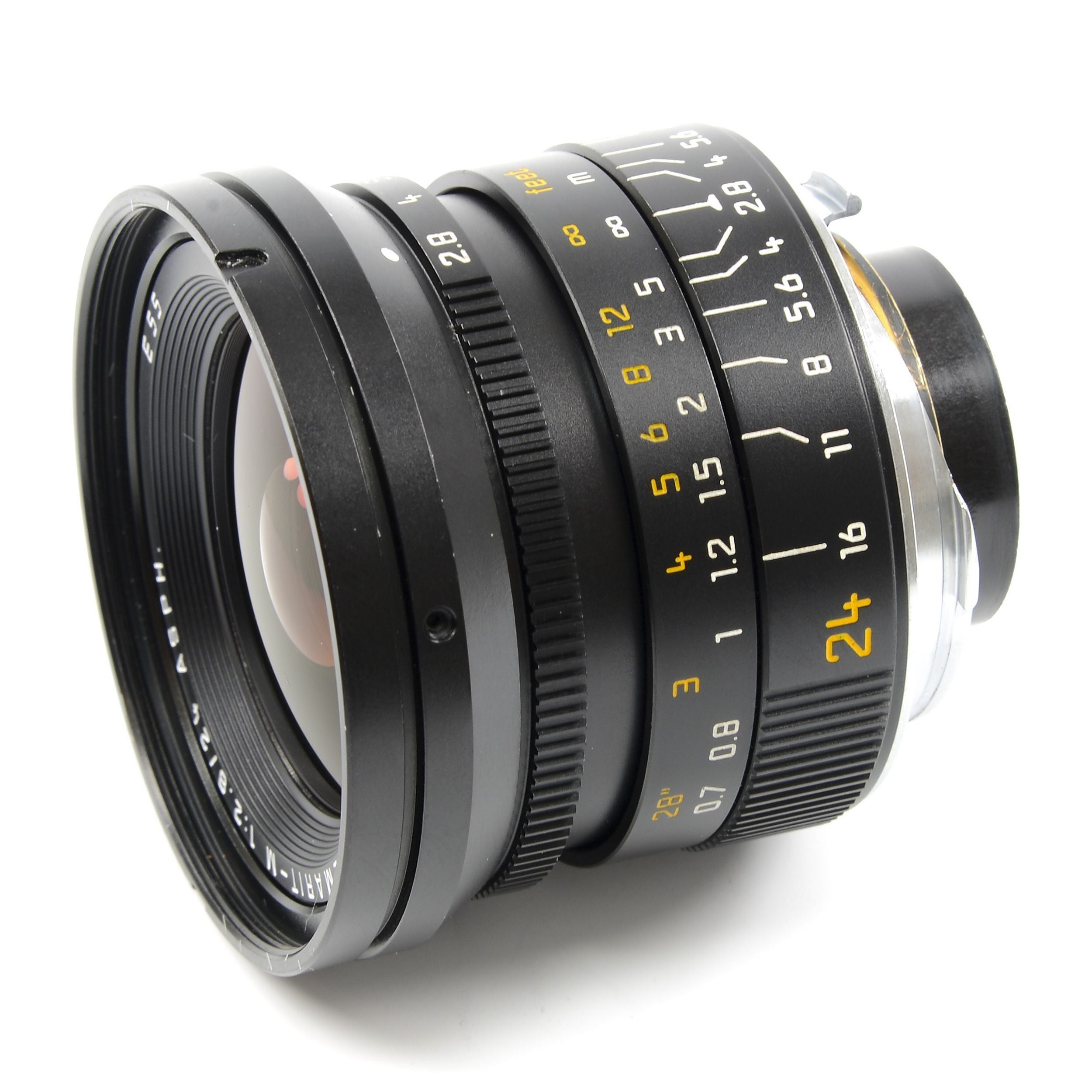 Leica 24mm f2.8 Elmarit-M ASPH Black + Box