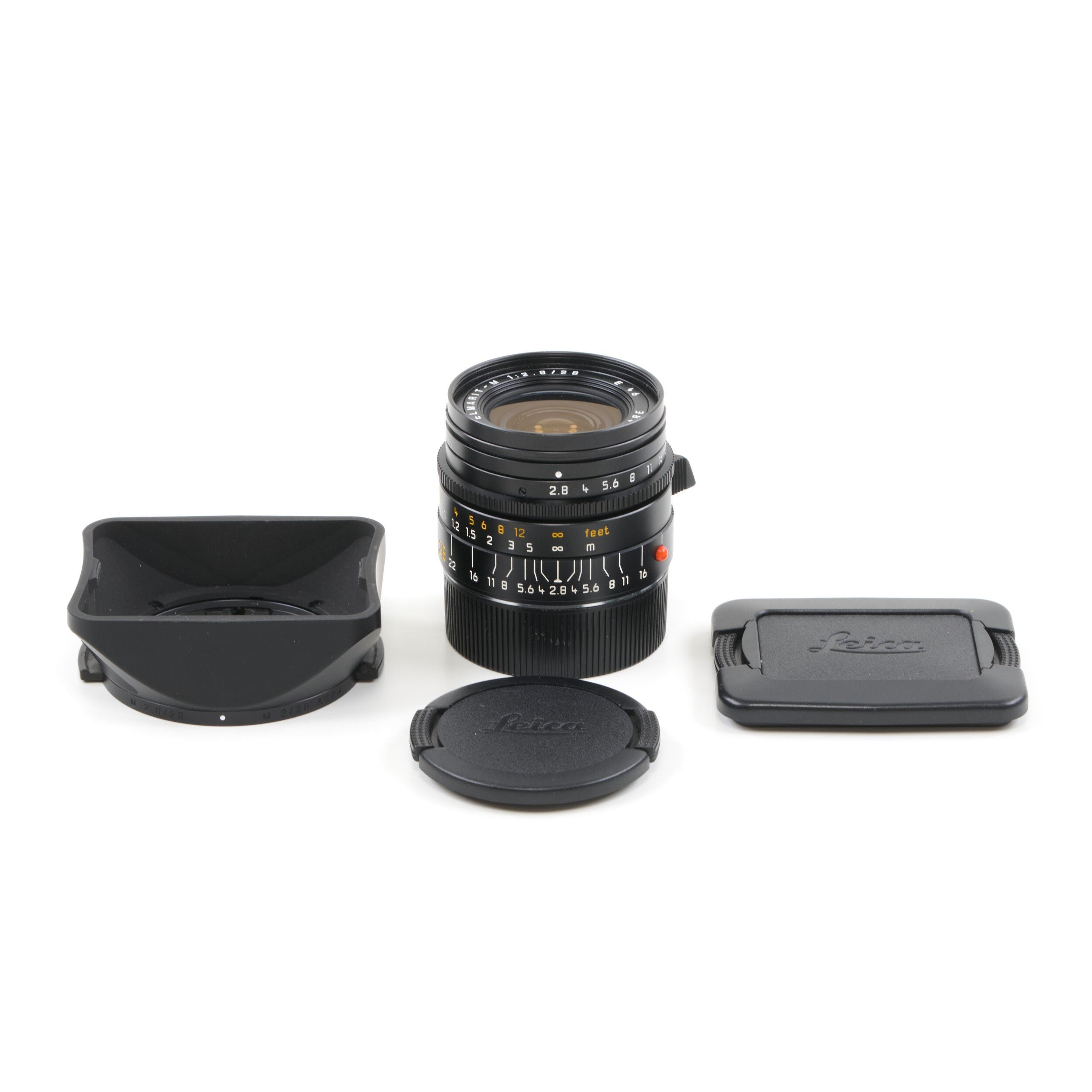 Leica 28mm f2.8 Elmarit-M Pre-ASPH + Box