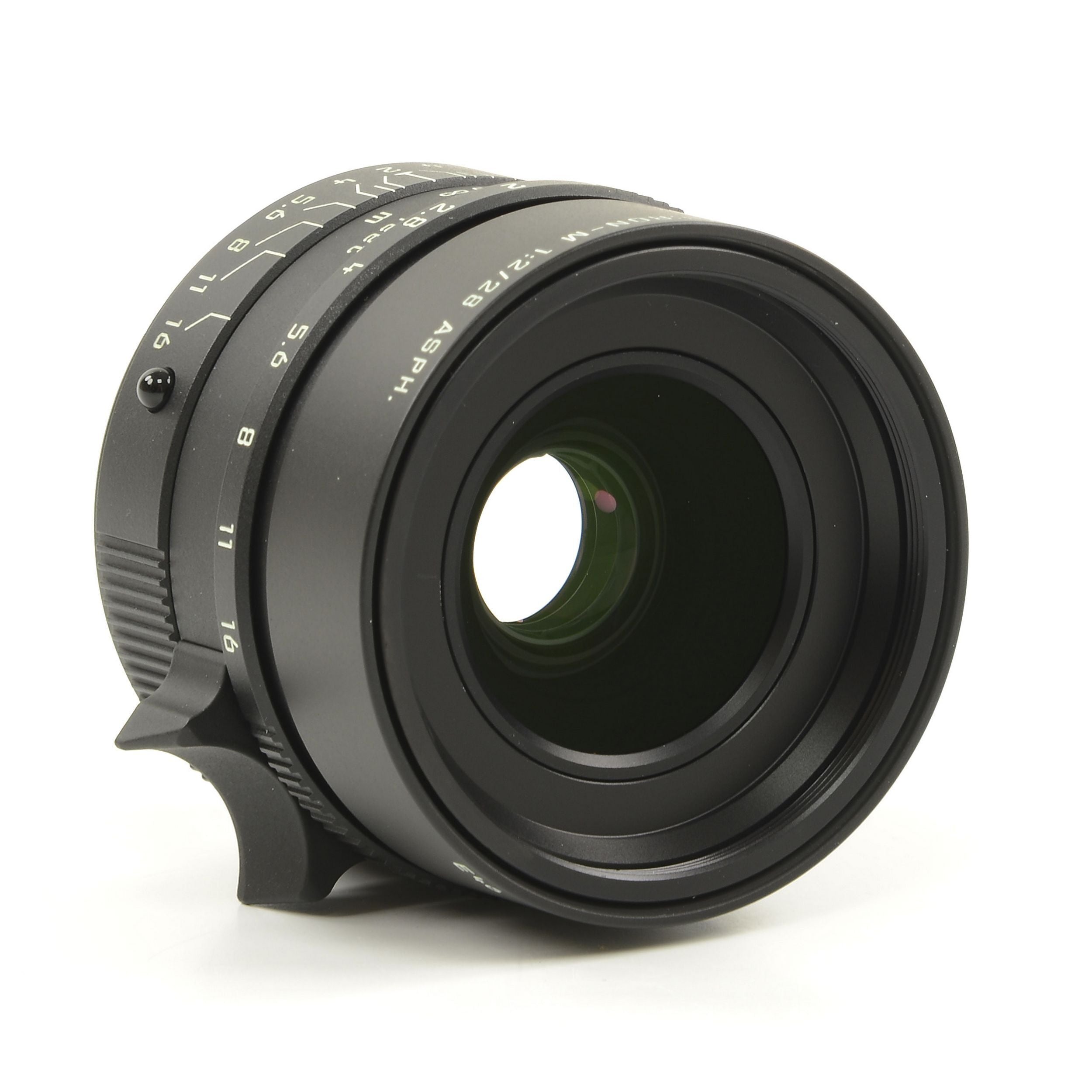 Leica 28mm f2 Summicron-M Matt Black Paint + Box