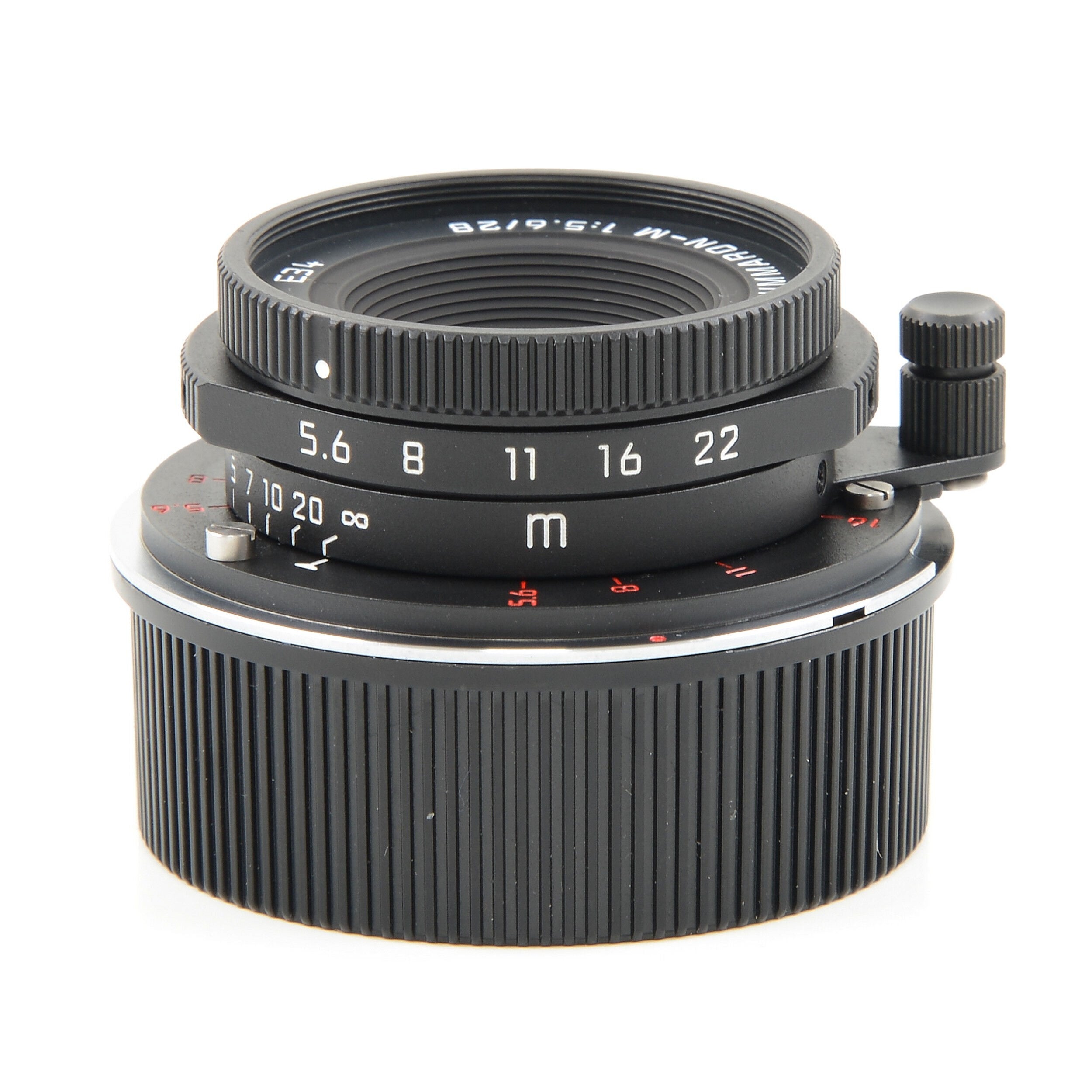 Leica 28mm f5.6 Summaron-M Matte Black Paint + Box