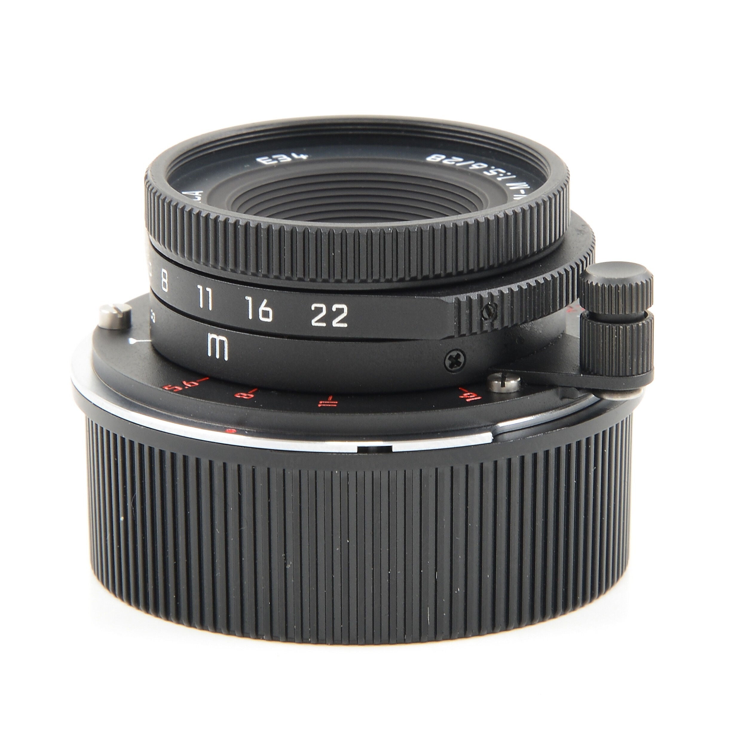 Leica 28mm f5.6 Summaron-M Matte Black Paint + Box