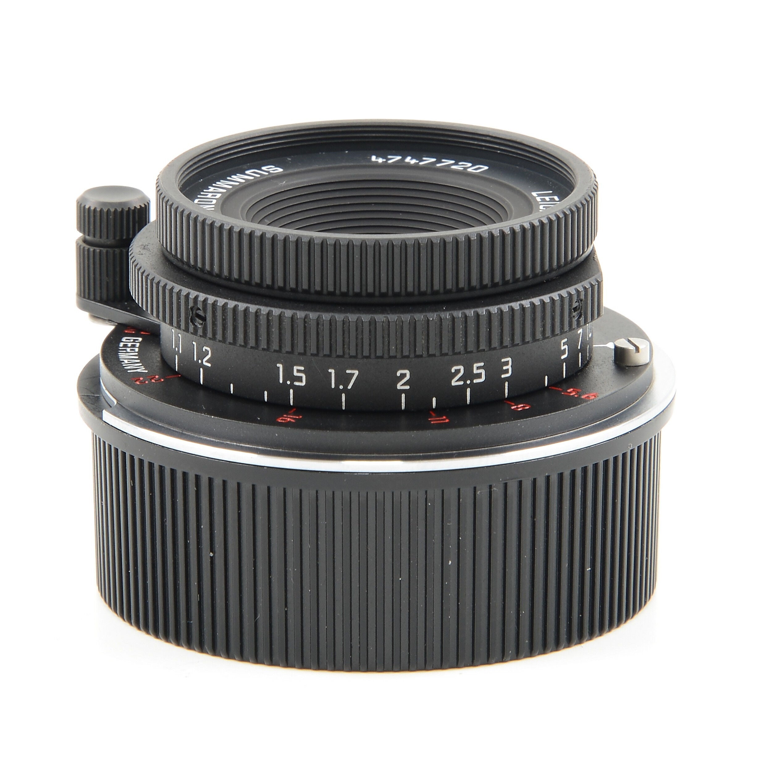 Leica 28mm f5.6 Summaron-M Matte Black Paint + Box