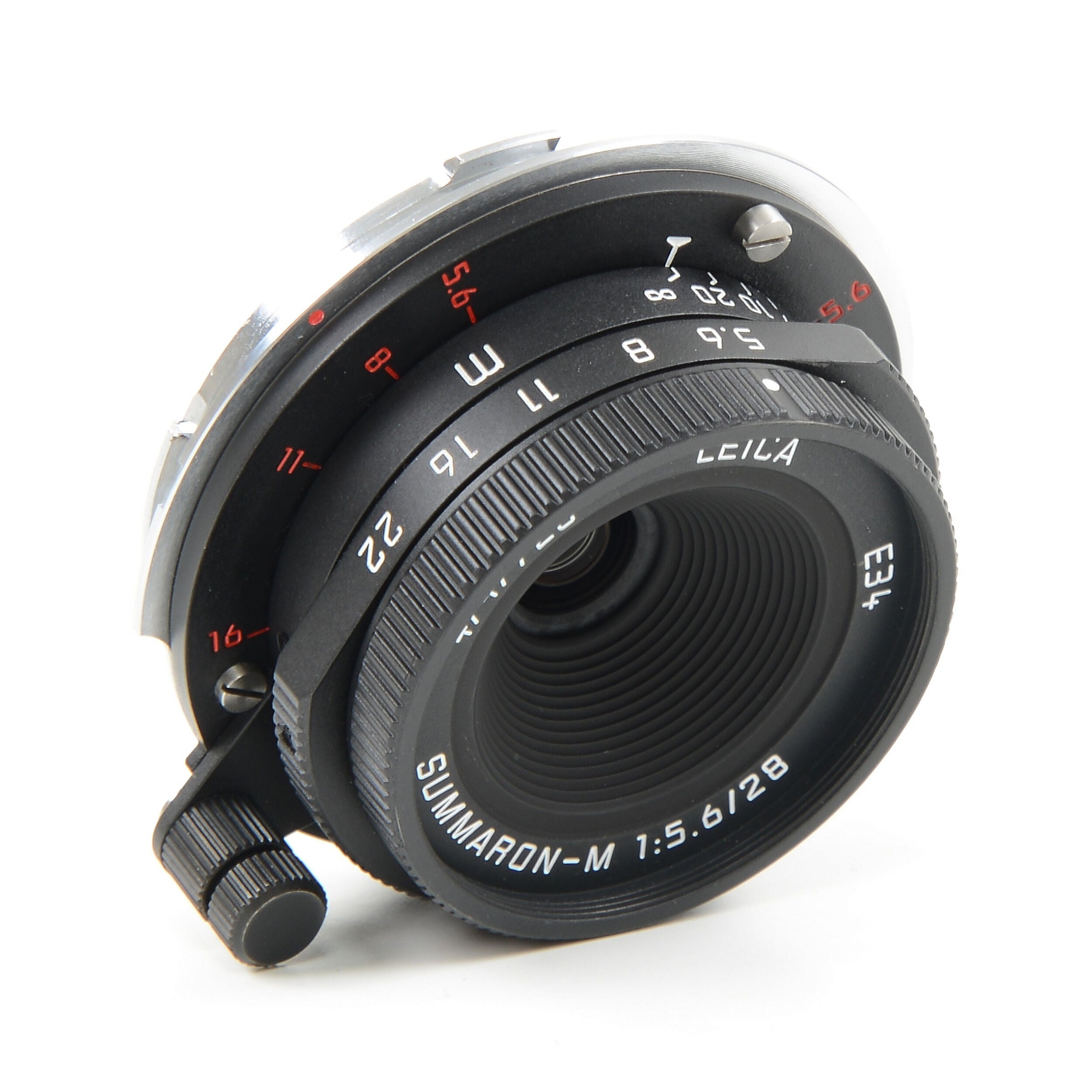 Leica 28mm f5.6 Summaron-M Matte Black Paint + Box