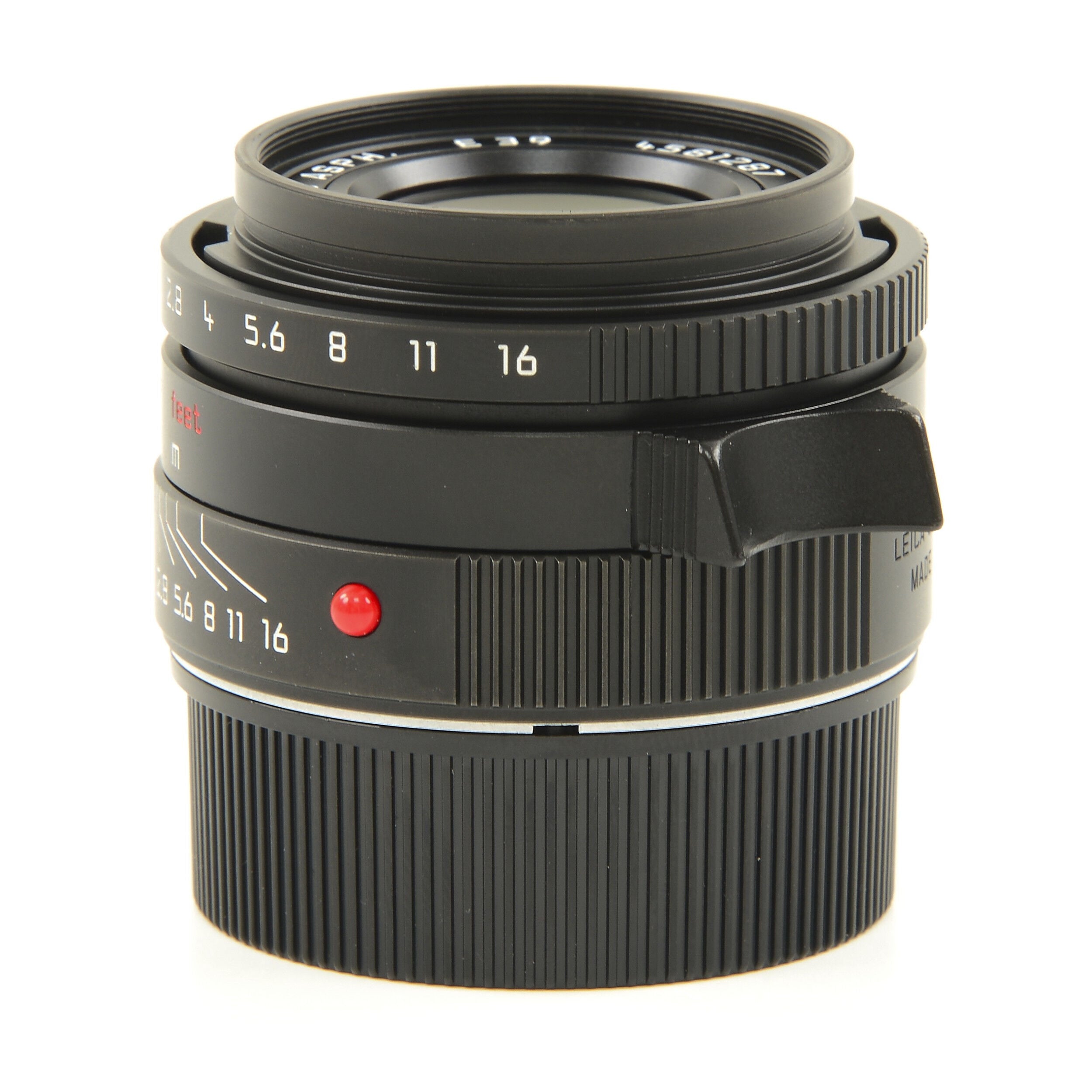 Leica 35mm f2 Summicron-M ASPH Limited Edition Black Chrome + Box