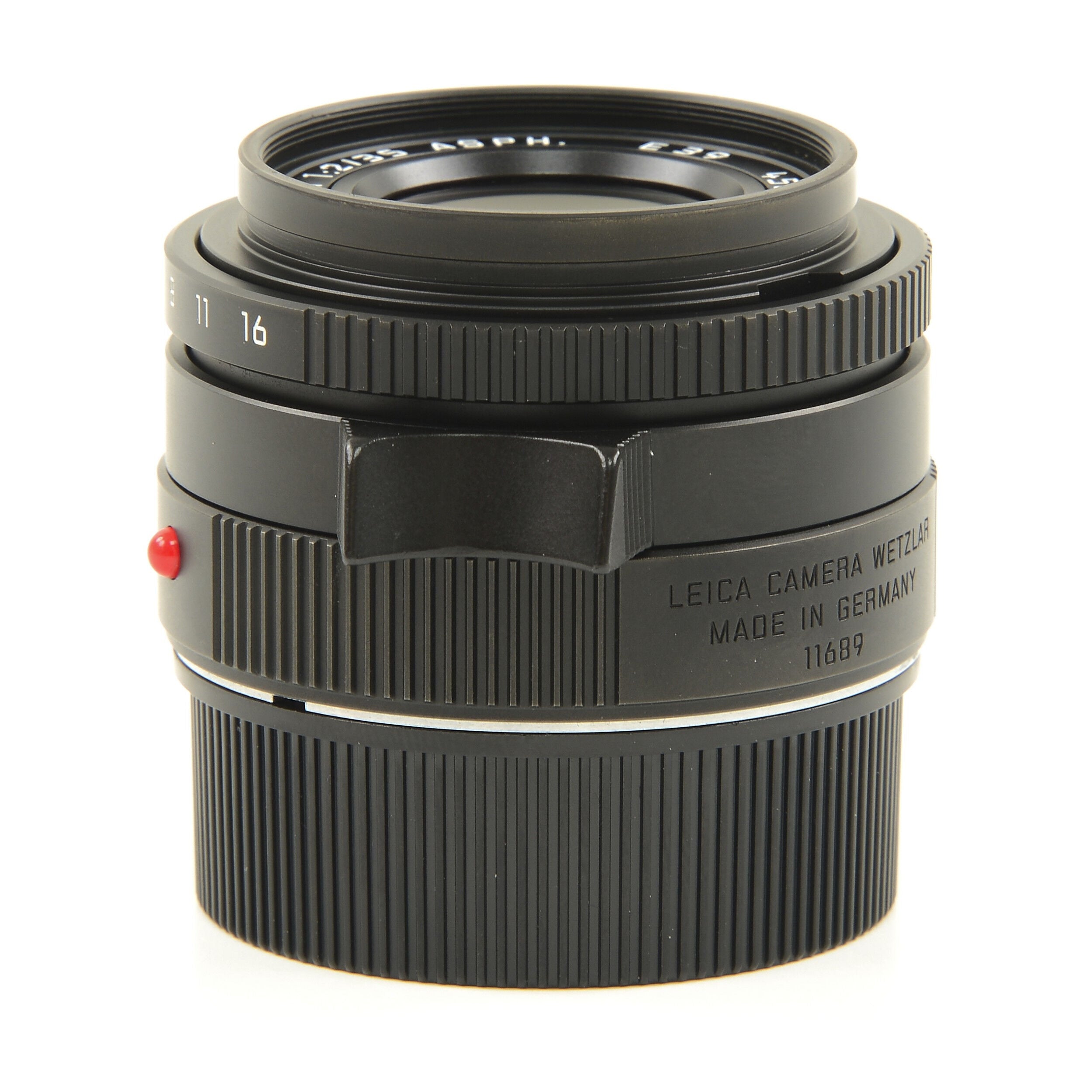 Leica 35mm f2 Summicron-M ASPH Limited Edition Black Chrome + Box