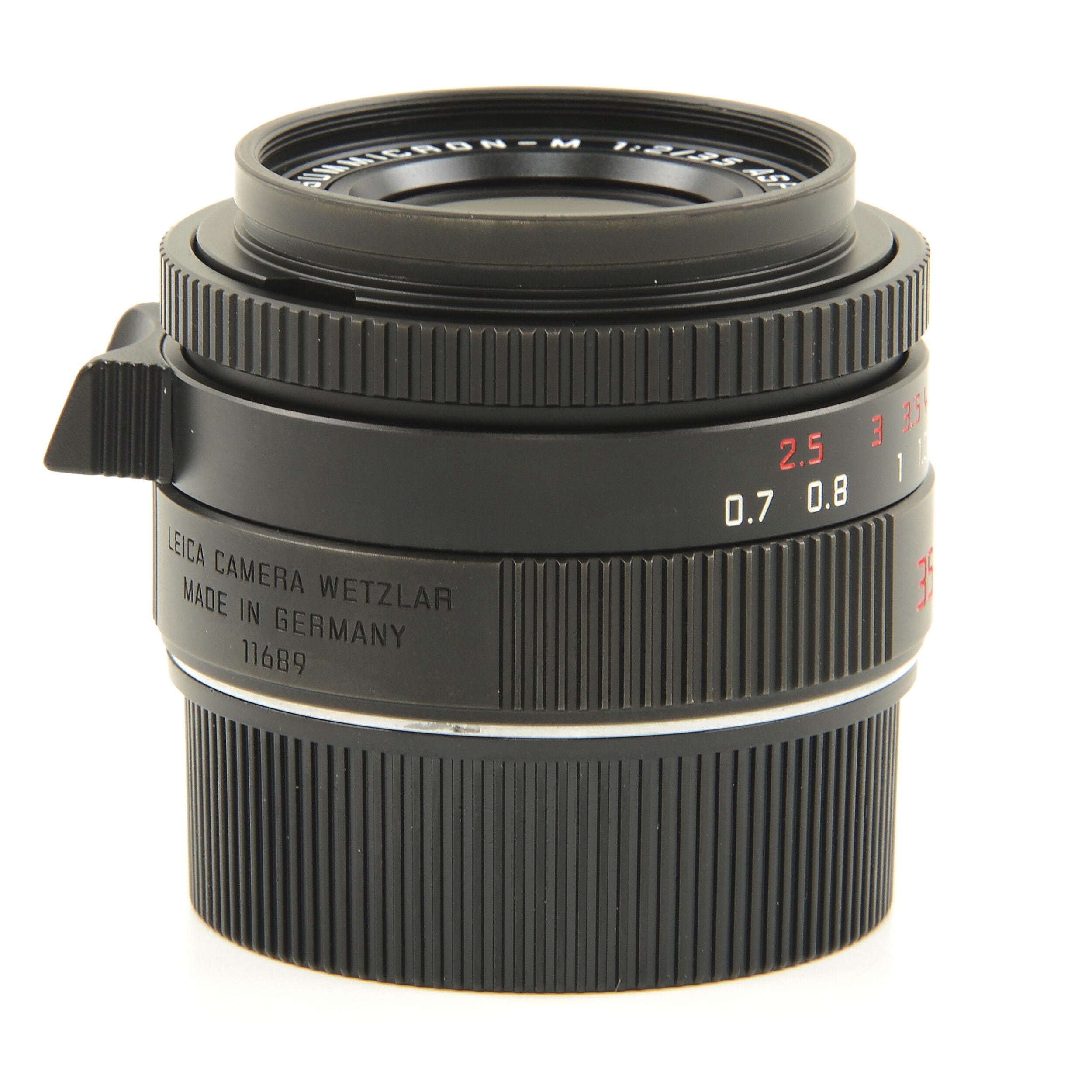 Leica 35mm f2 Summicron-M ASPH Limited Edition Black Chrome + Box