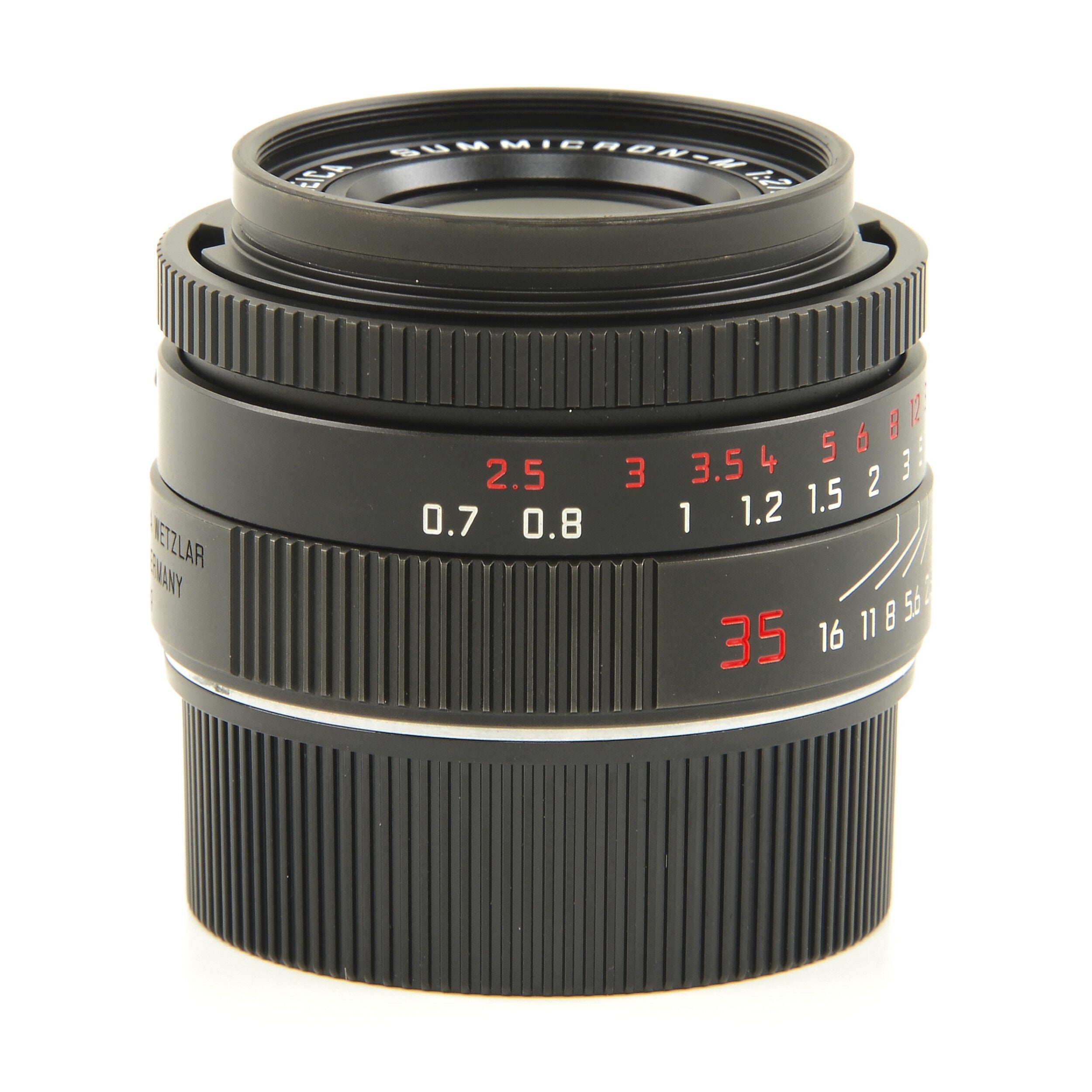 Leica 35mm f2 Summicron-M ASPH Limited Edition Black Chrome + Box