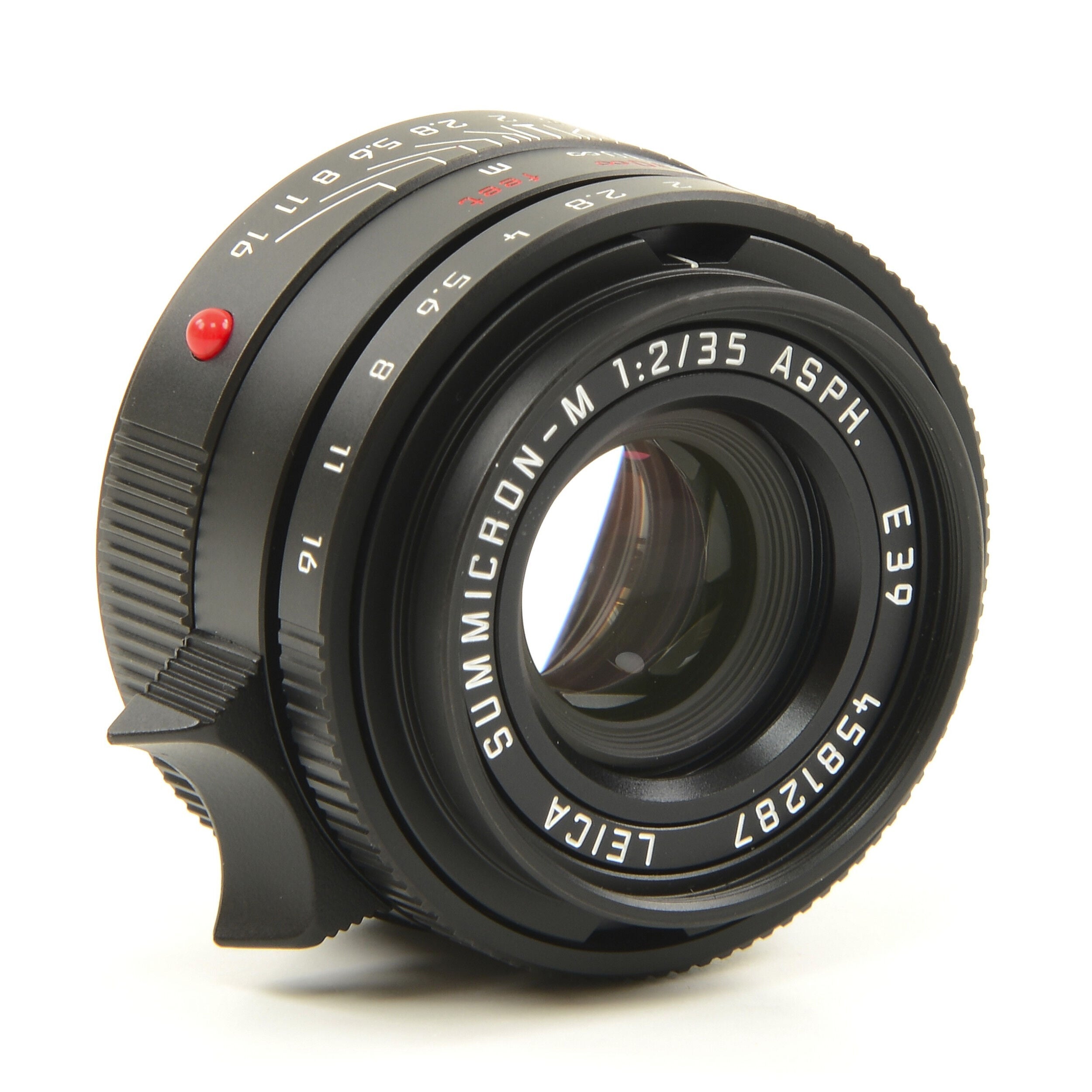 Leica 35mm f2 Summicron-M ASPH Limited Edition Black Chrome + Box