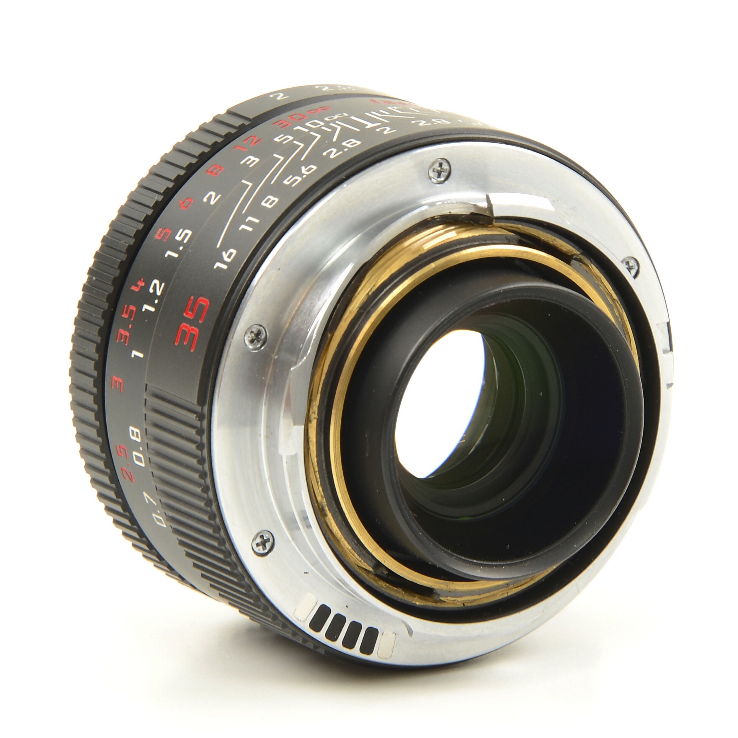 Leica 35mm f2 Summicron-M ASPH Limited Edition Black Chrome + Box