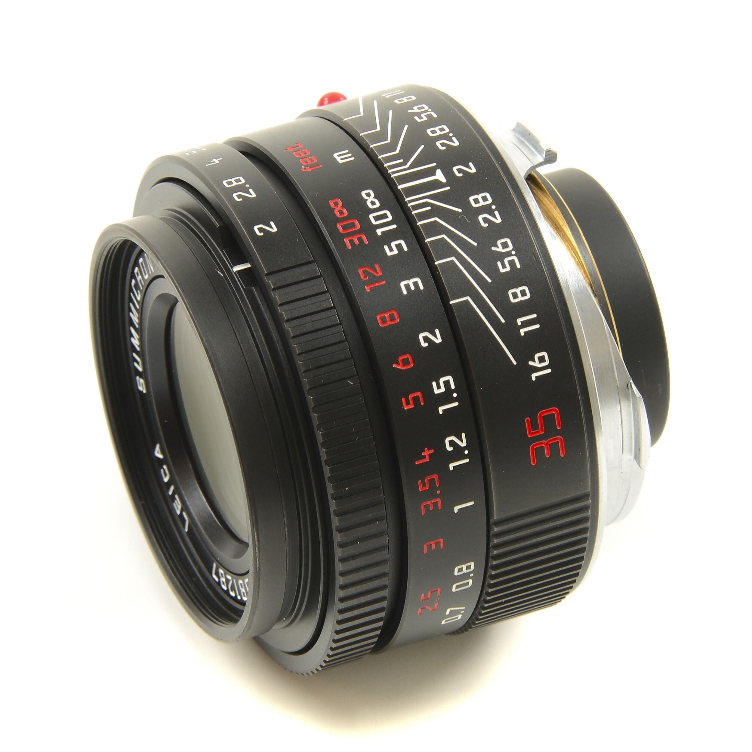 Leica 35mm f2 Summicron-M ASPH Limited Edition Black Chrome + Box