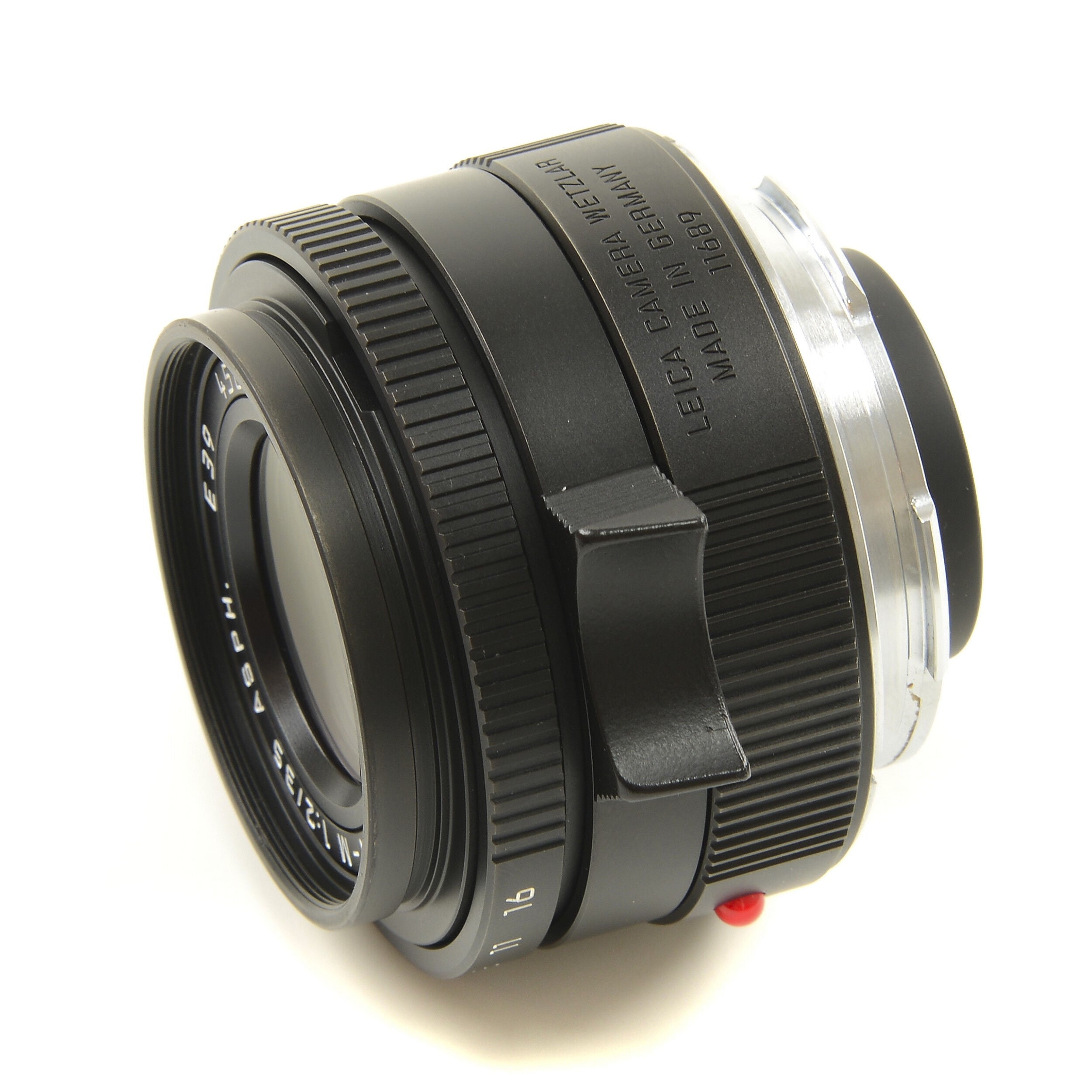 Leica 35mm f2 Summicron-M ASPH Limited Edition Black Chrome + Box