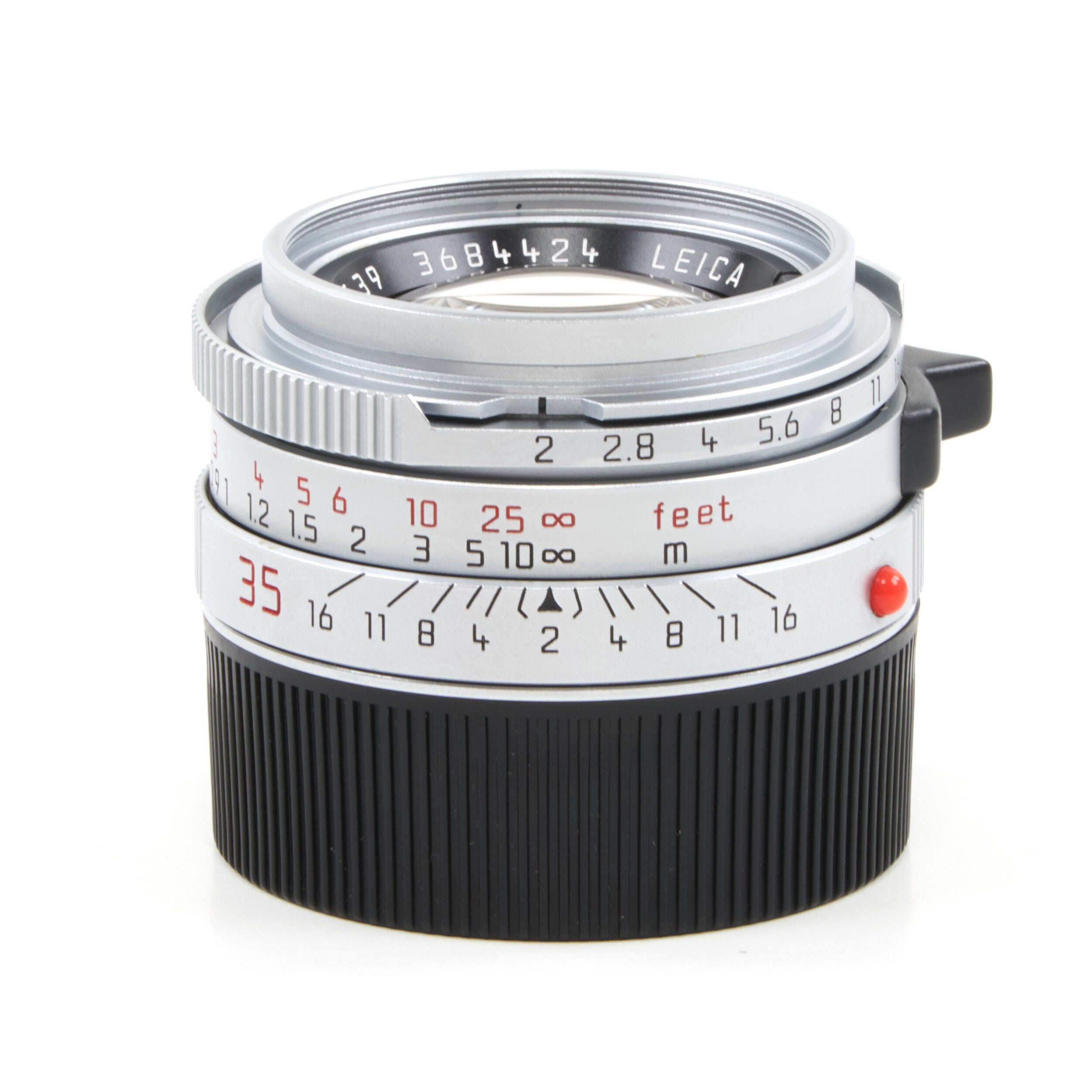 Leica 35mm f2 Summicron-M Silver 4th Version King Of Bokeh Germany