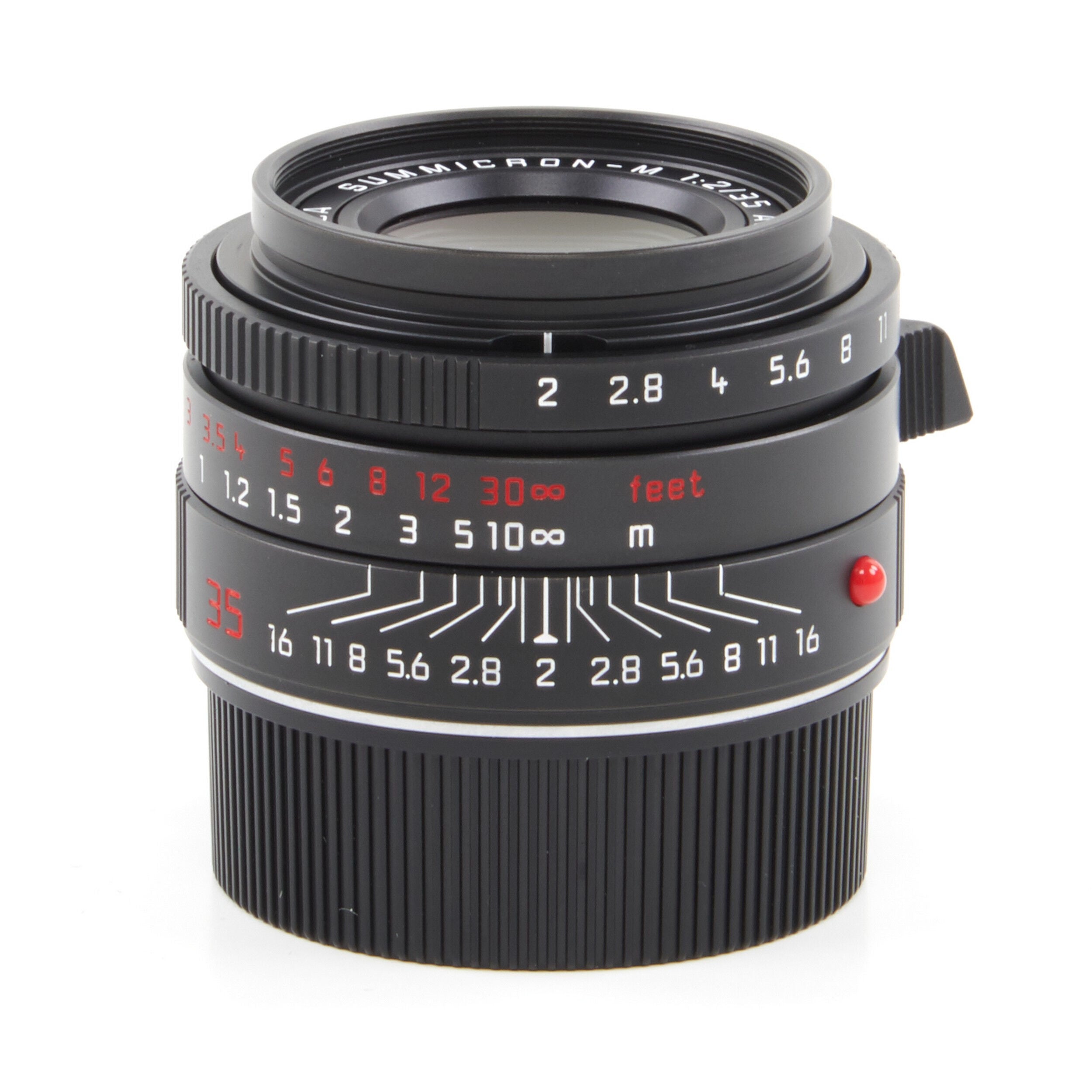 Leica 35mm f2 Summicron-M ASPH Limited Edition Black Chrome + Box