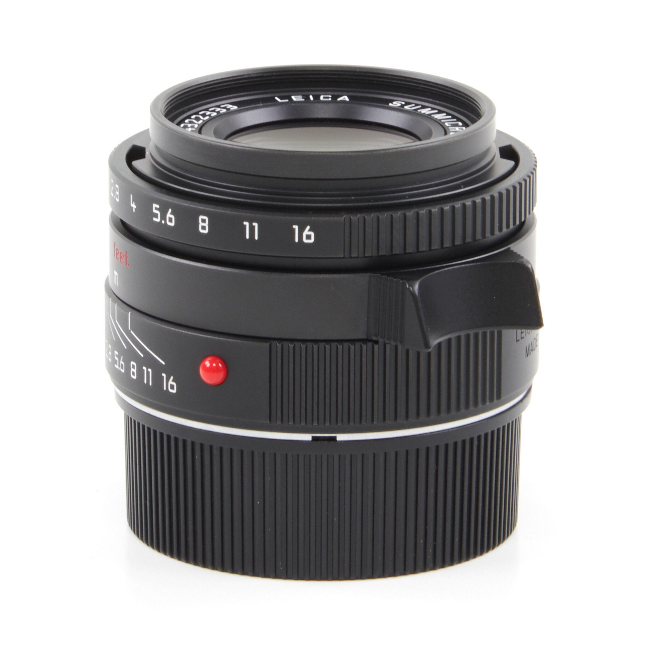 Leica 35mm f2 Summicron-M ASPH Limited Edition Black Chrome + Box