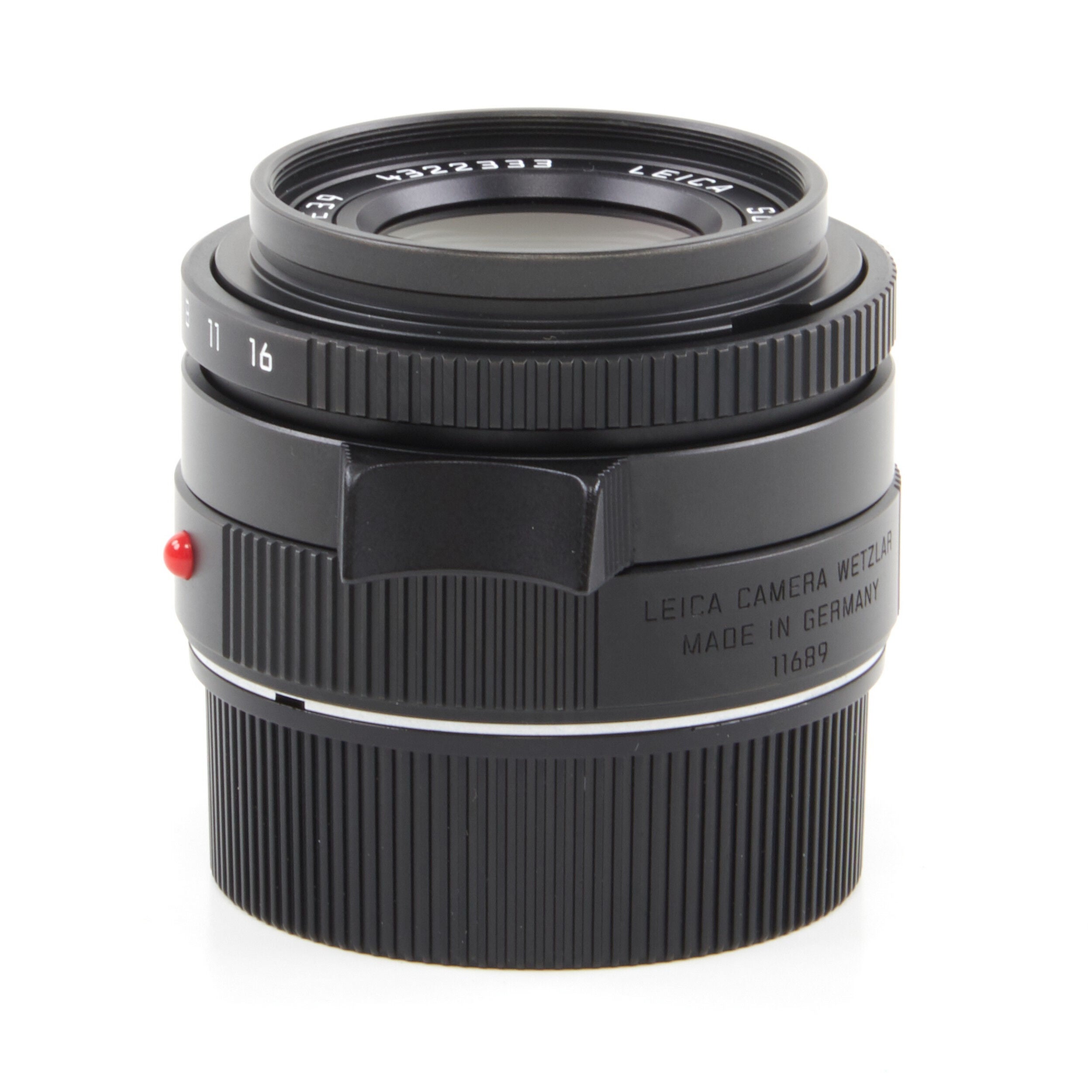 Leica 35mm f2 Summicron-M ASPH Limited Edition Black Chrome + Box